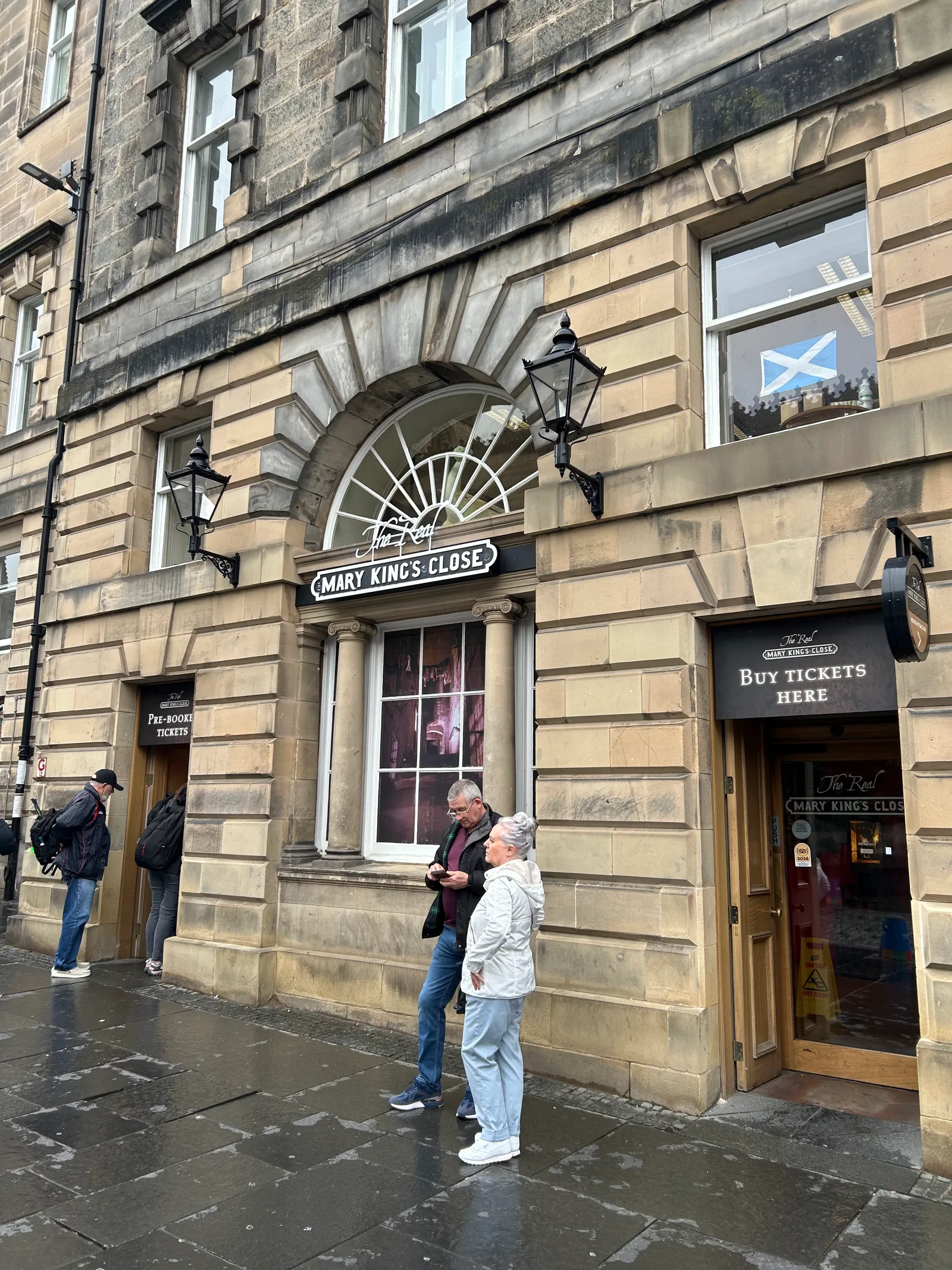 Main view at The Real Mary King's Close Edinburgh — travel photo