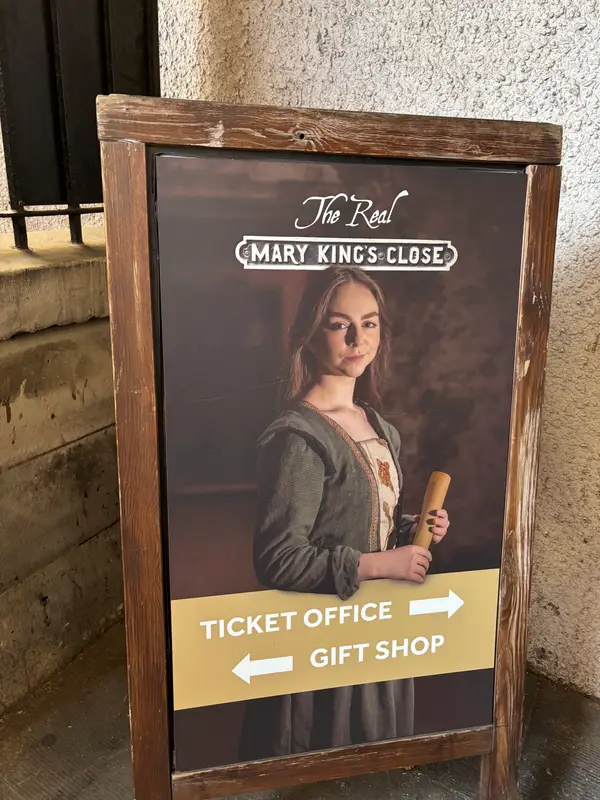 Interior at The Real Mary King's Close Edinburgh — travel photo