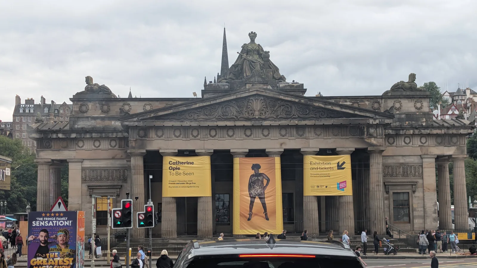 Main view at The Royal Scottish Academy of Art & Architecture Edinburgh — travel photo