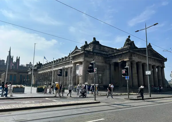 Interior at The Royal Scottish Academy of Art & Architecture Edinburgh — travel photo