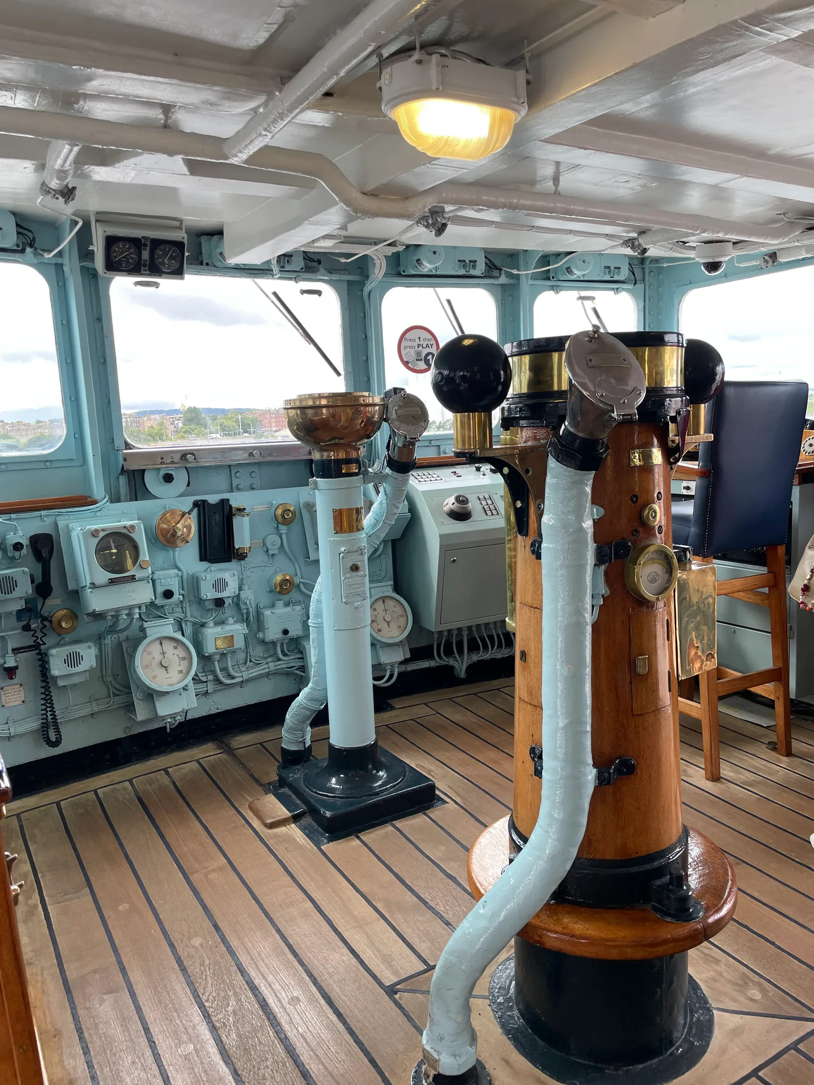 Main view at The Royal Yacht Britannia Edinburgh — travel photo