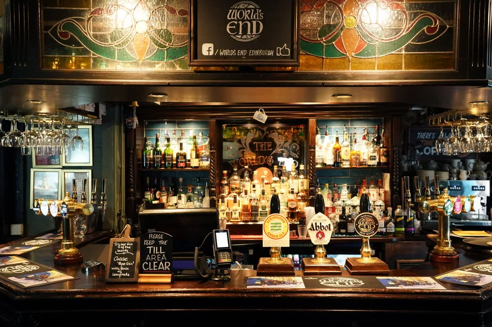 Main view at The World's End Edinburgh — travel photo