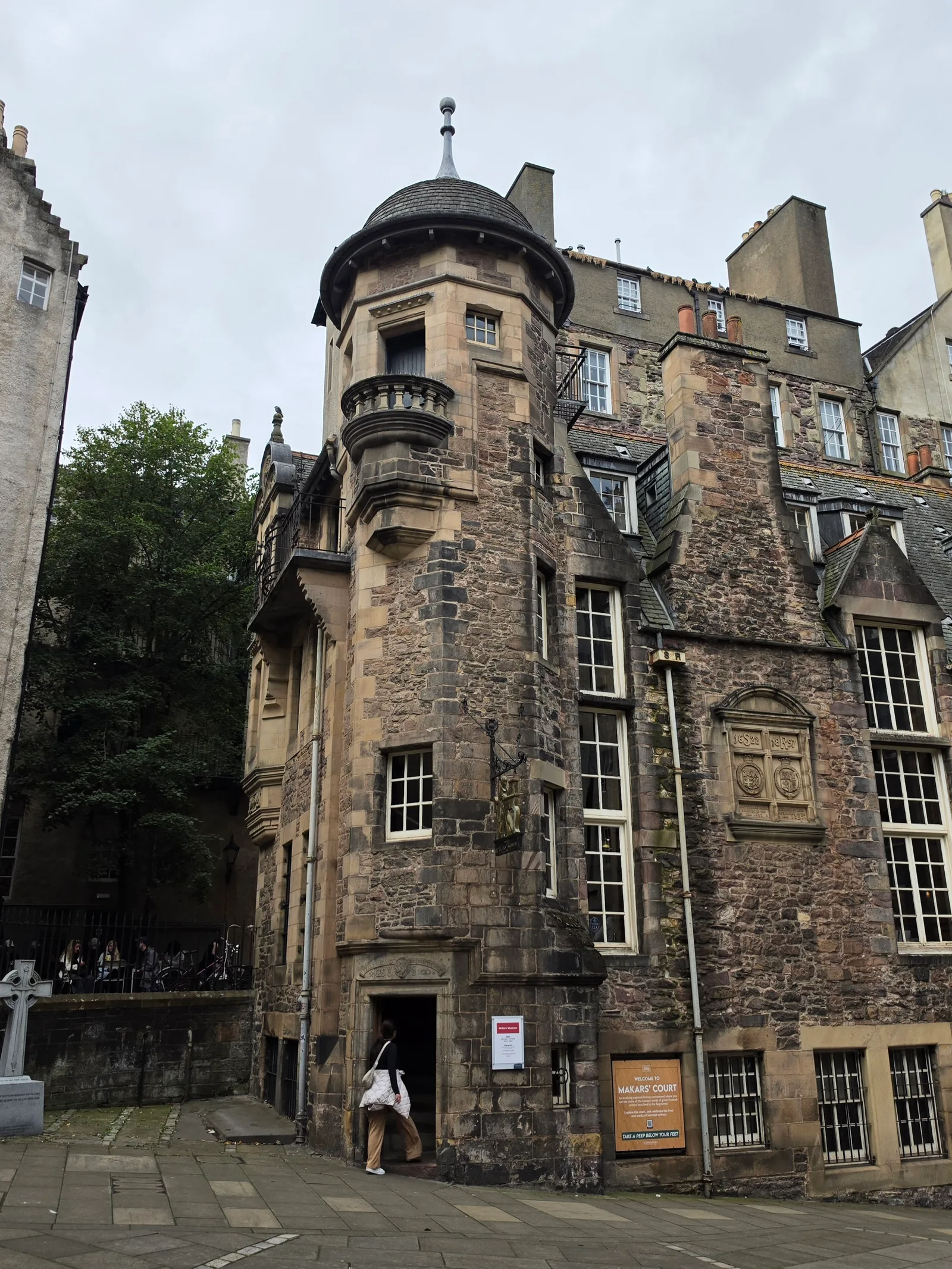 Main view at The Writers' Museum Edinburgh — travel photo