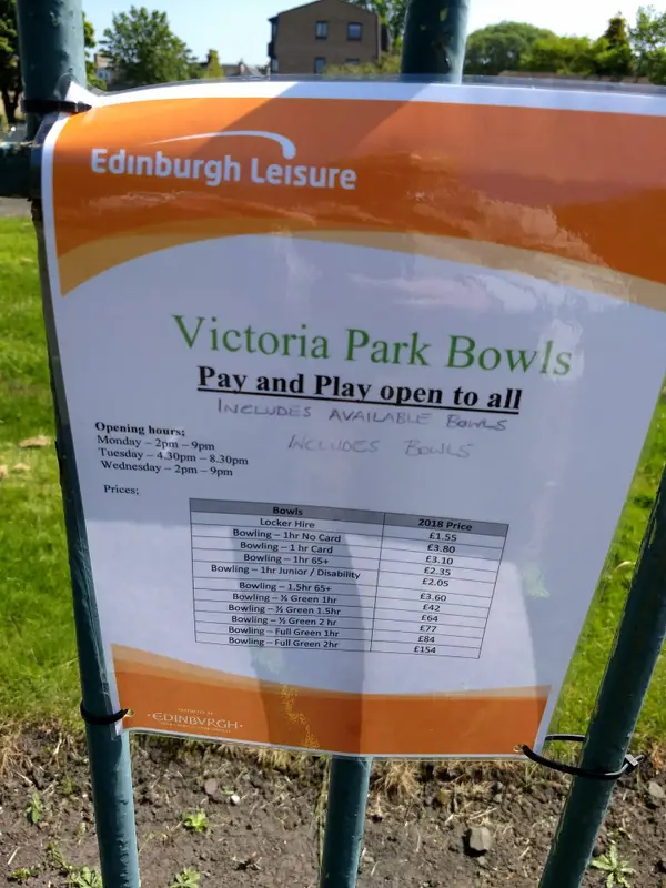 Atmosphere at Victoria Park Edinburgh — travel photo