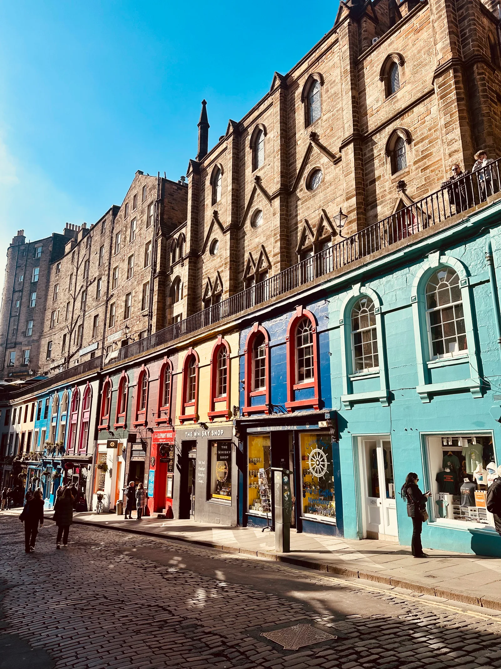 Interior at Victoria Street Viewing Point Edinburgh — travel photo