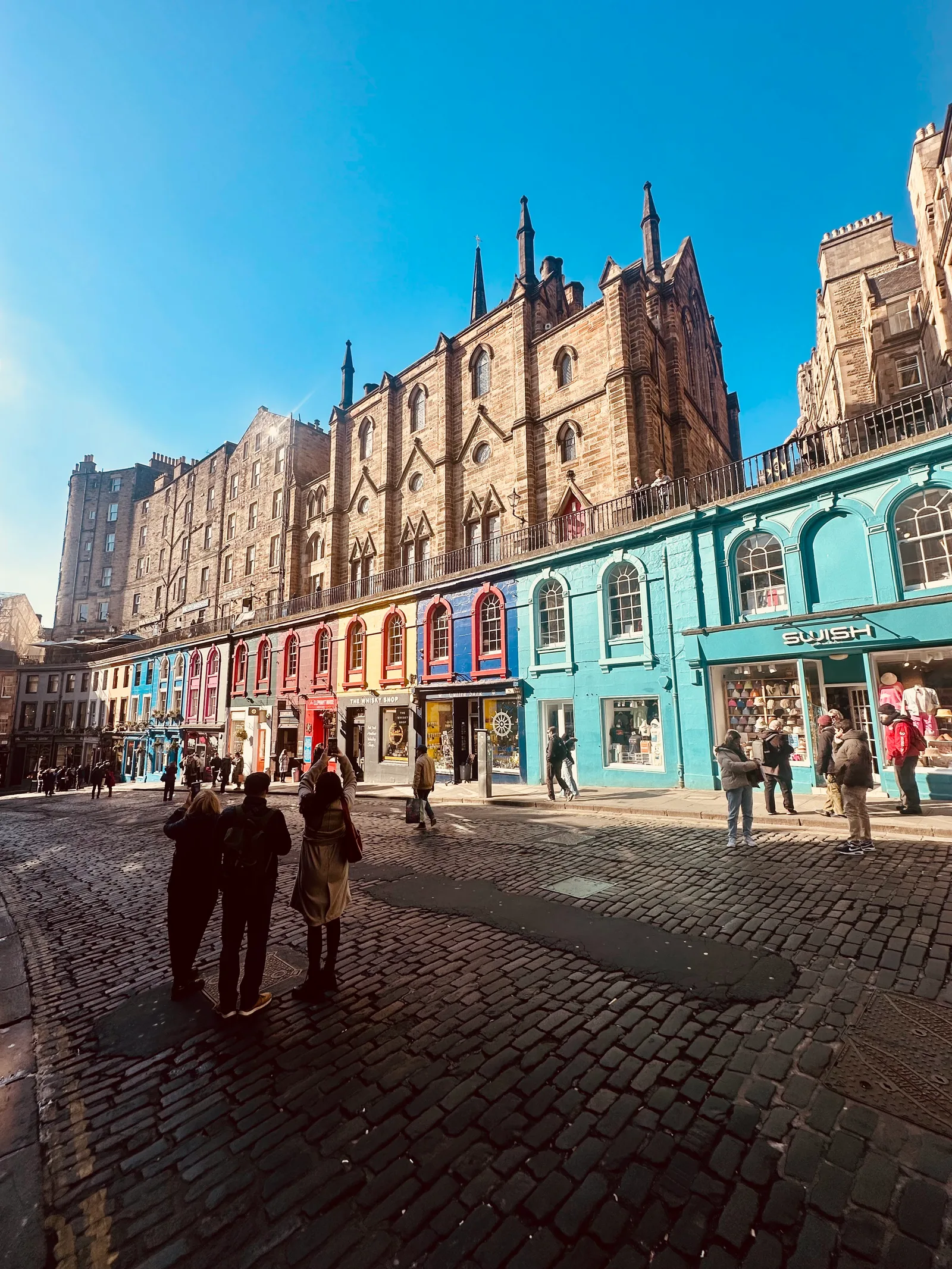 Details at Victoria Street Viewing Point Edinburgh — travel photo