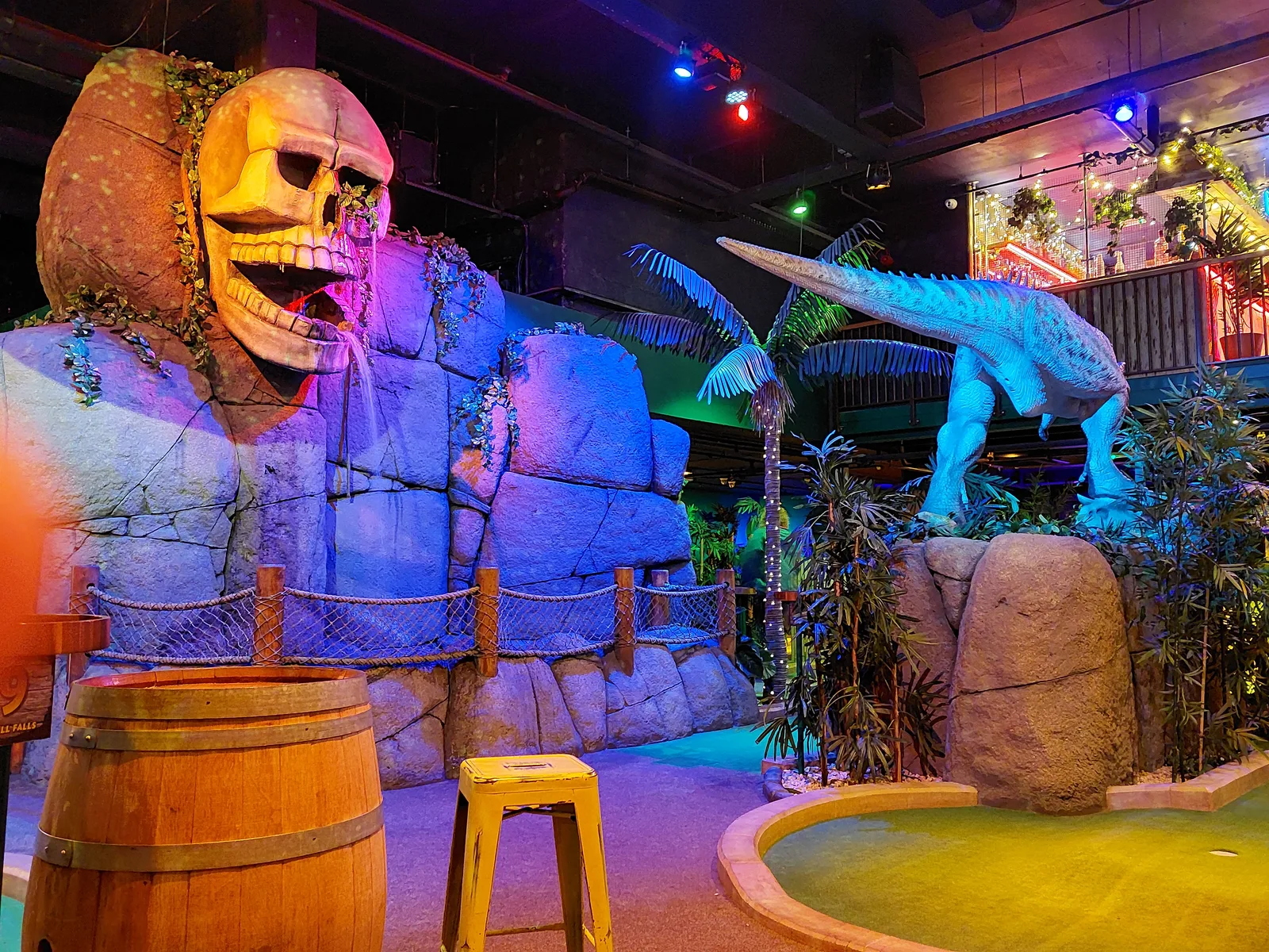 Volcano Falls Adventure Golf, Fountain Park