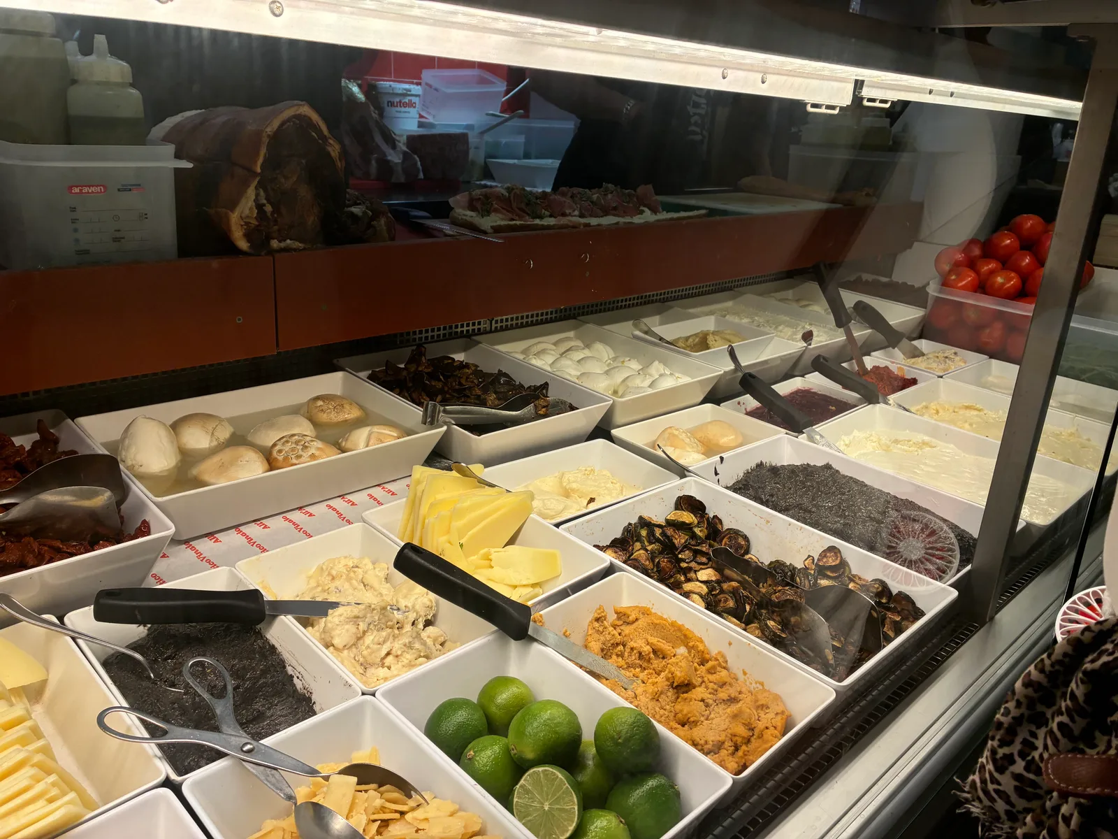 Details at All’Antico Vinaio Florence — travel photo