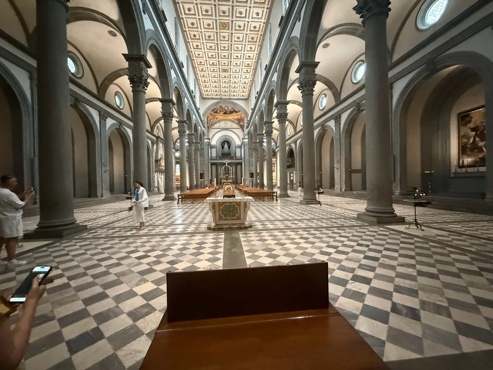 Main view at Basilica di San Lorenzo Florence — travel photo