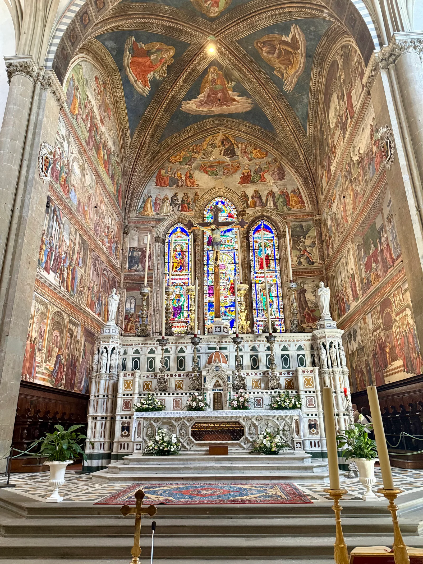 Details at Basilica of Santa Maria Novella Florence — travel photo
