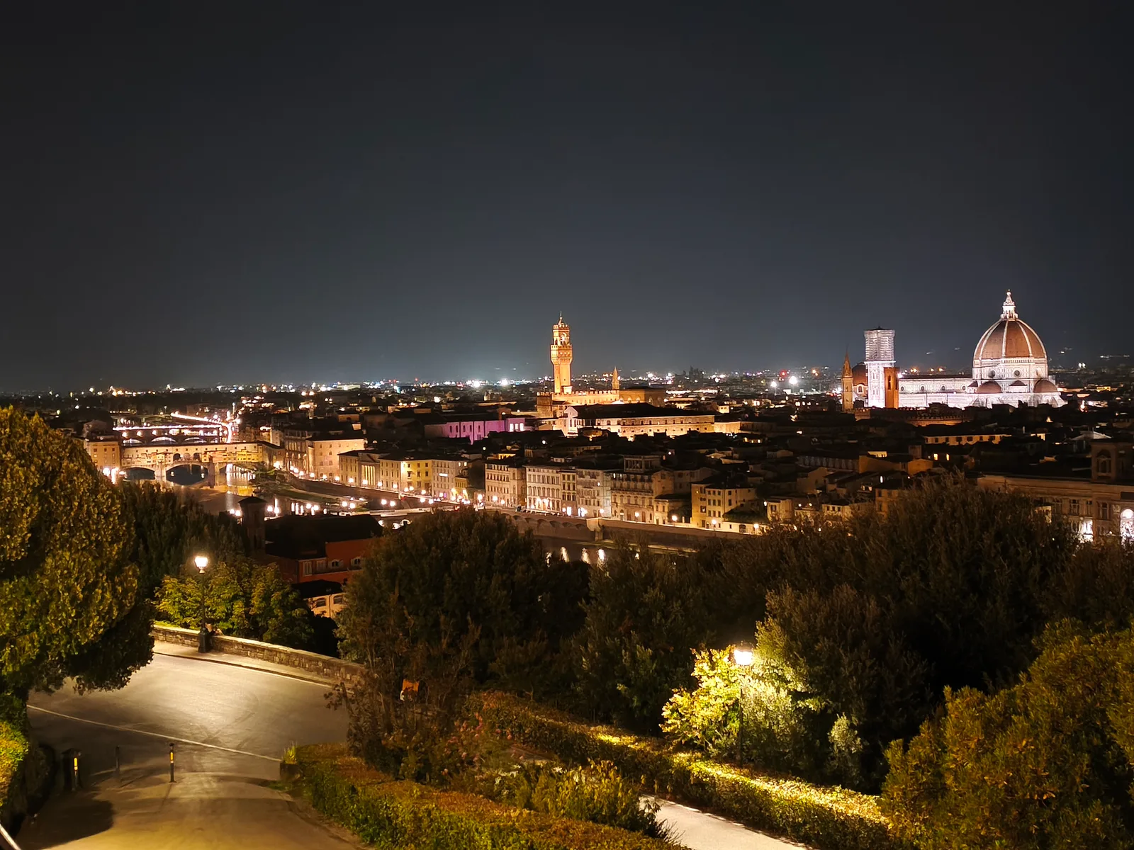 Main view at Belvedere Franco Zeffirelli Florence — travel photo