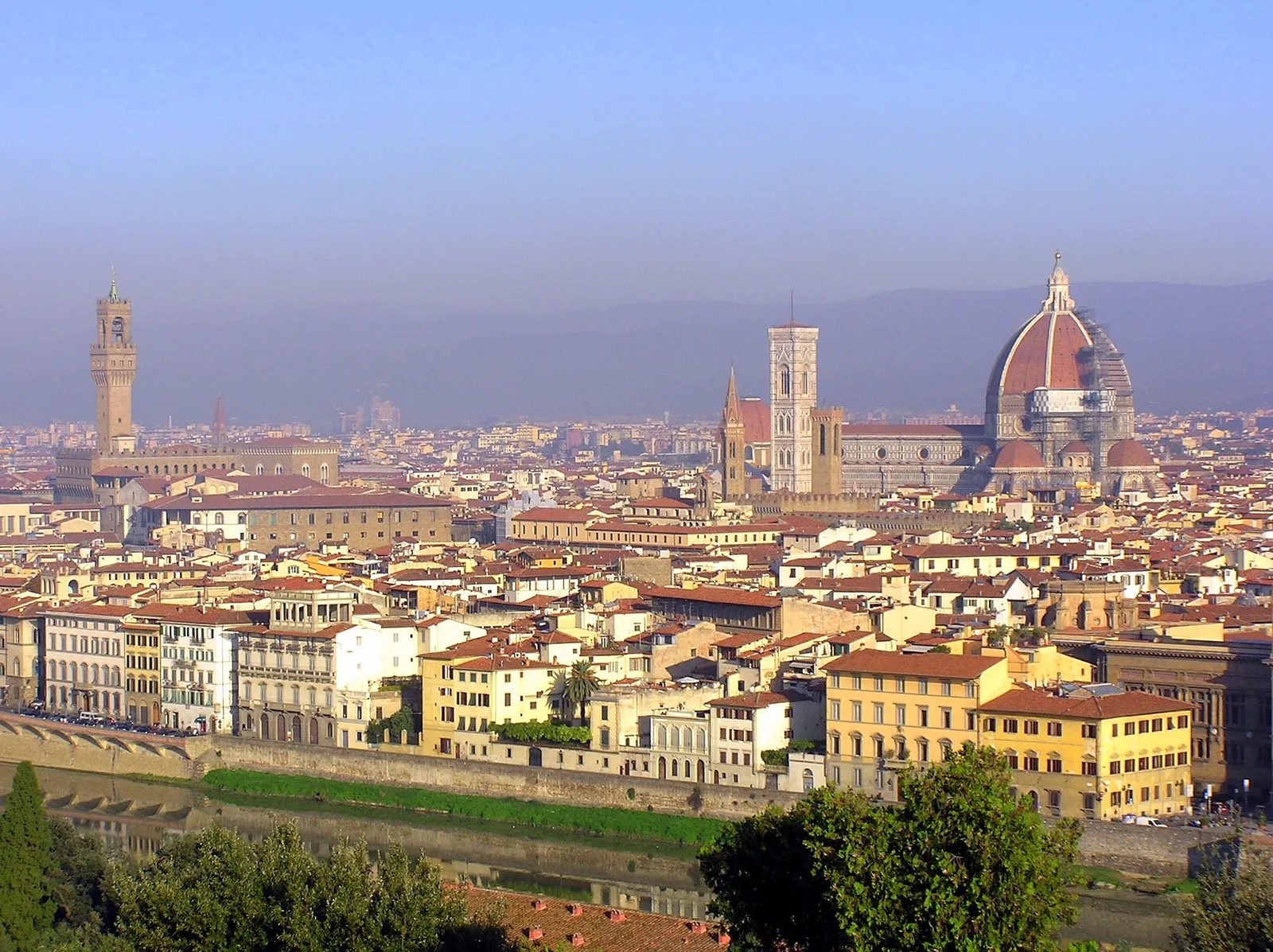 Interior at Brunelleschi's dome Florence — travel photo