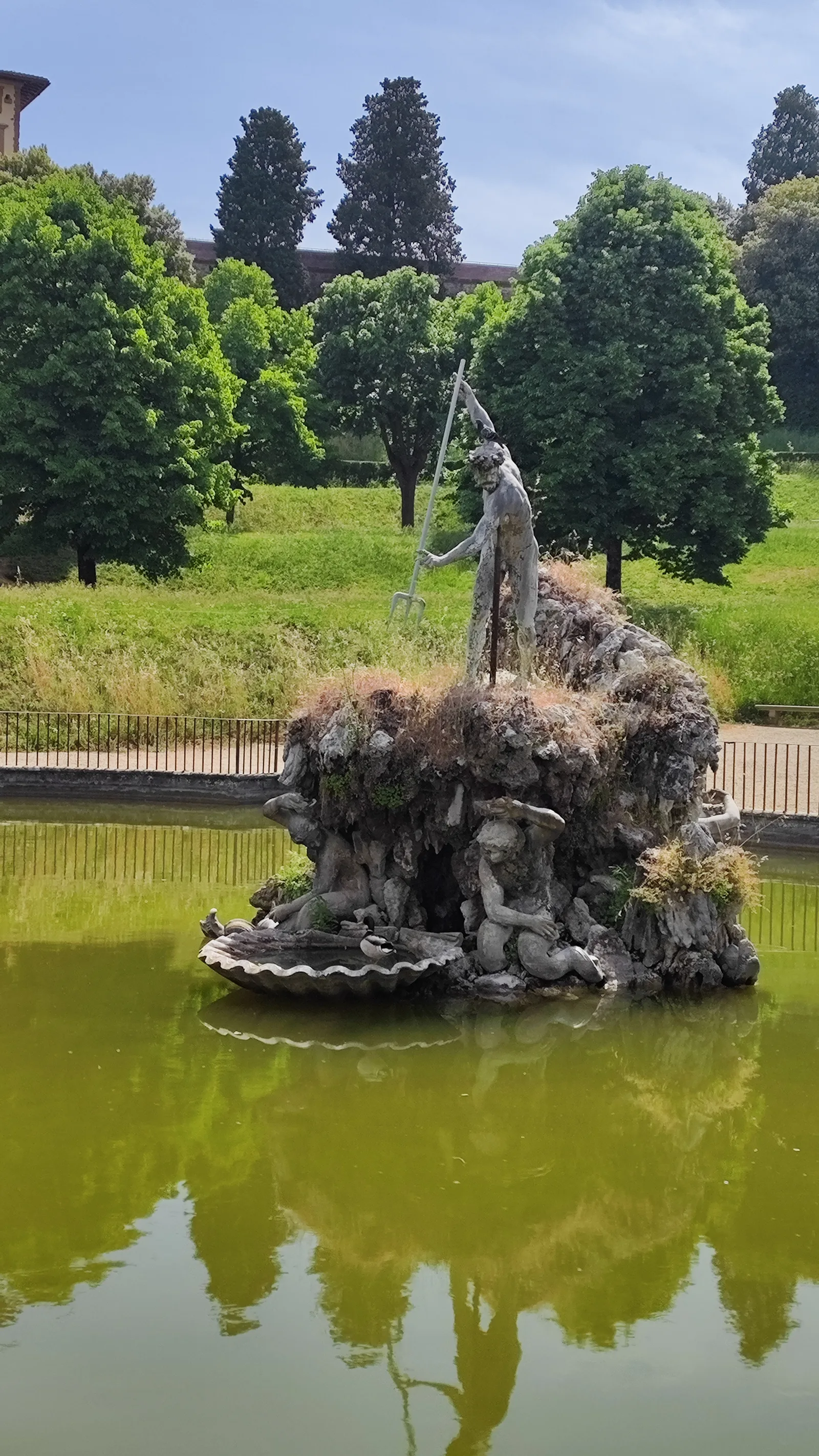 Main view at Giardino del Bobolino Florence — travel photo