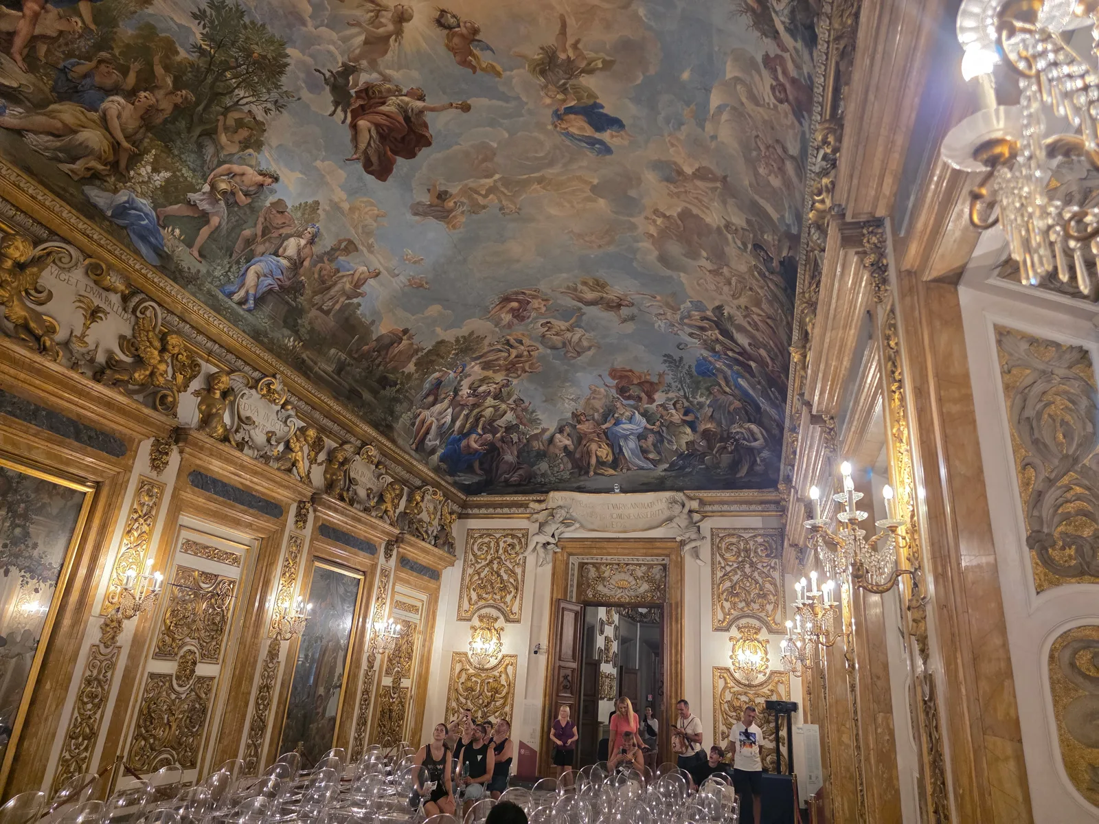 Main view at Medici Riccardi Palace Florence — travel photo