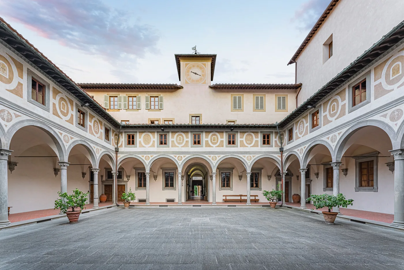 Interior at Museo degli Innocenti Florence — travel photo