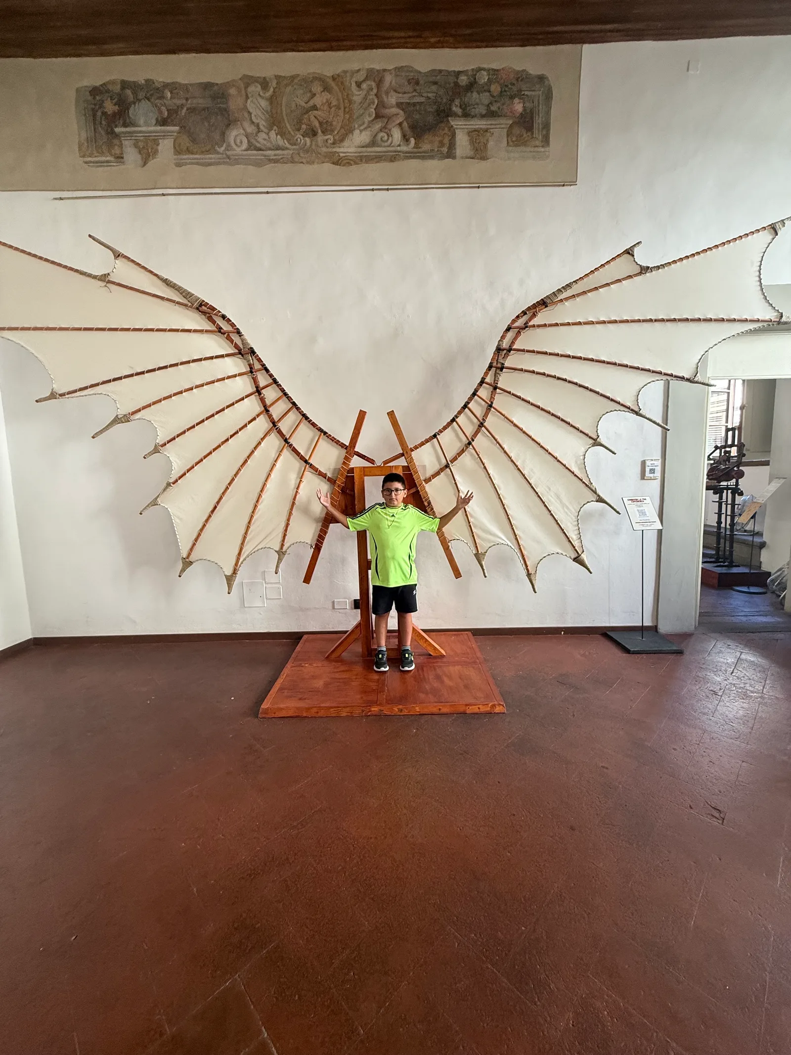 Main view at Museo Leonardo Da Vinci Florence — travel photo