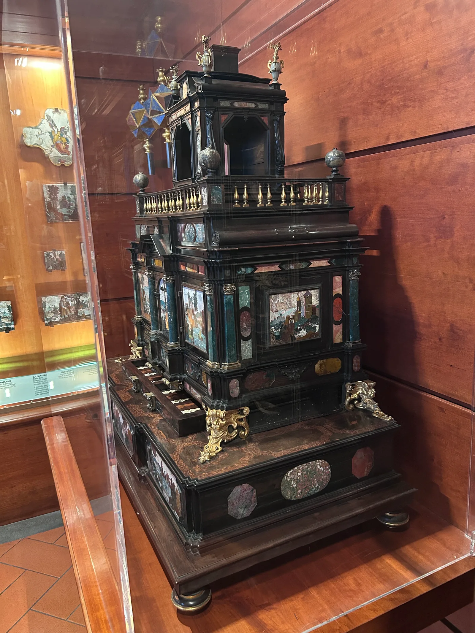 Interior at Opificio delle Pietre Dure Florence — travel photo