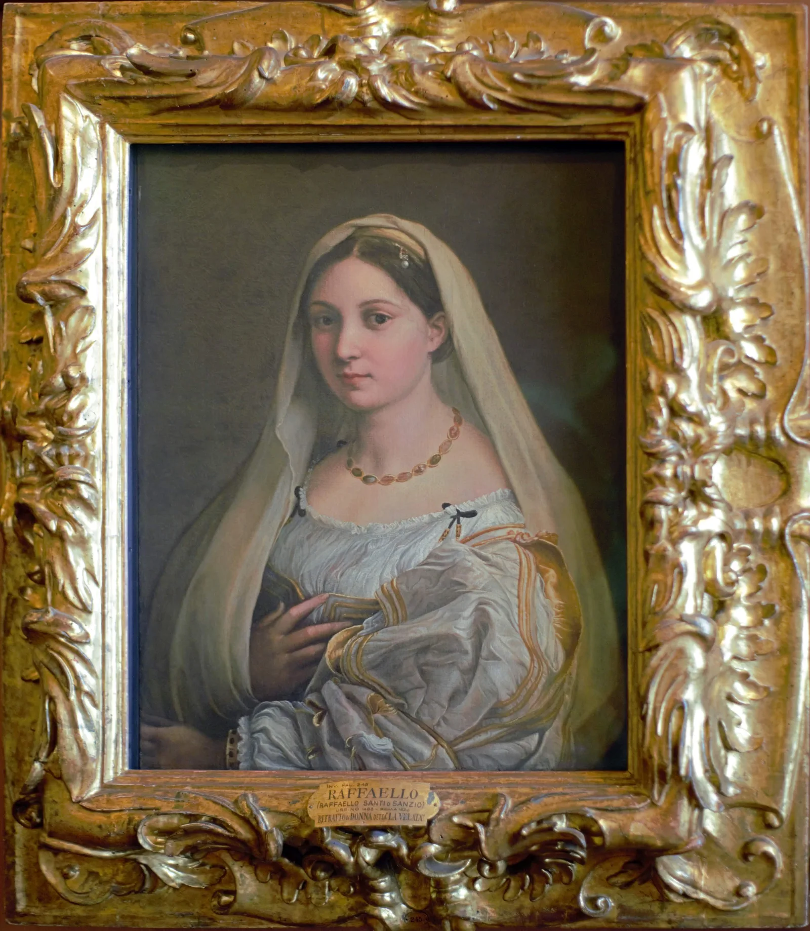 Interior at Palatine Gallery Florence — travel photo