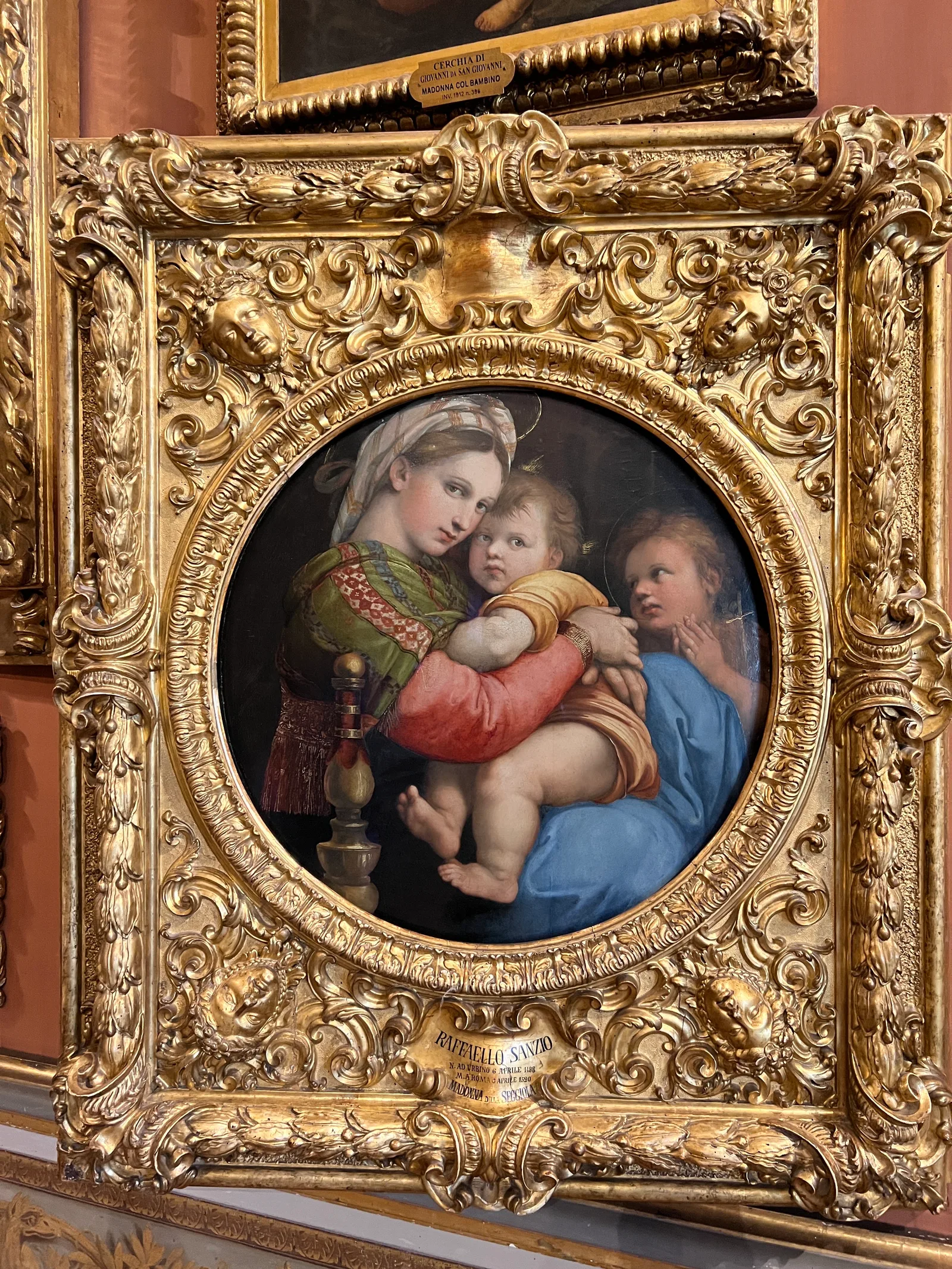 Interior at Palazzo Pitti Florence — travel photo