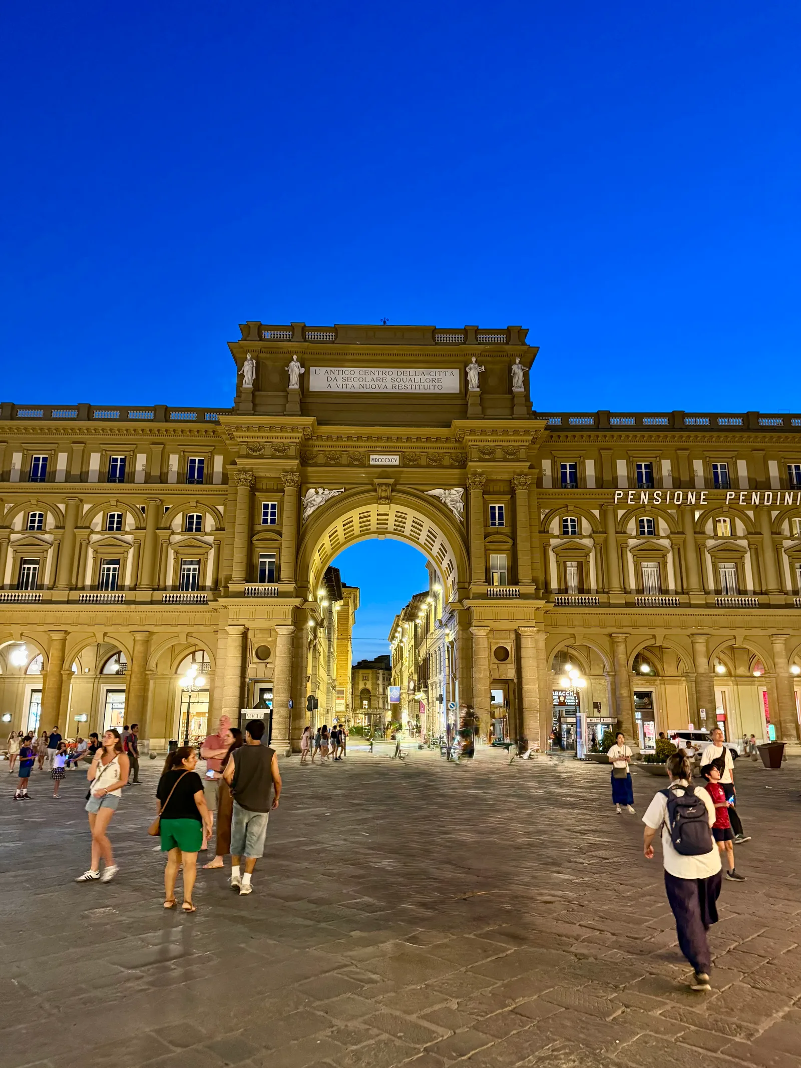 Interior at Piazza della Repubblica Florence — travel photo