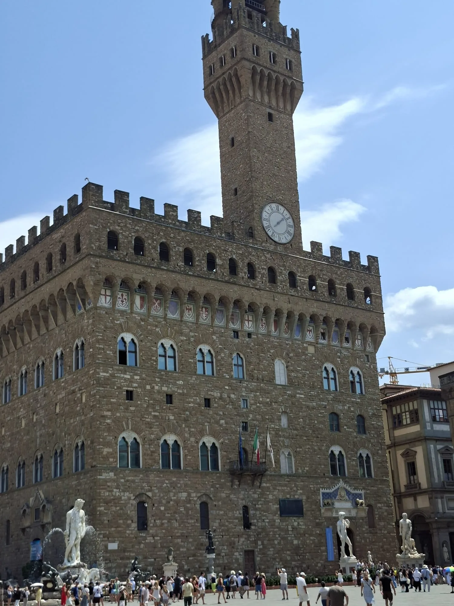 Main view at Piazza della Signoria Florence — travel photo