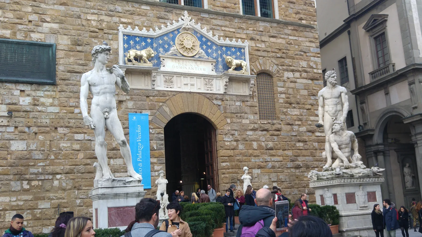 Interior at Piazza della Signoria Florence — travel photo