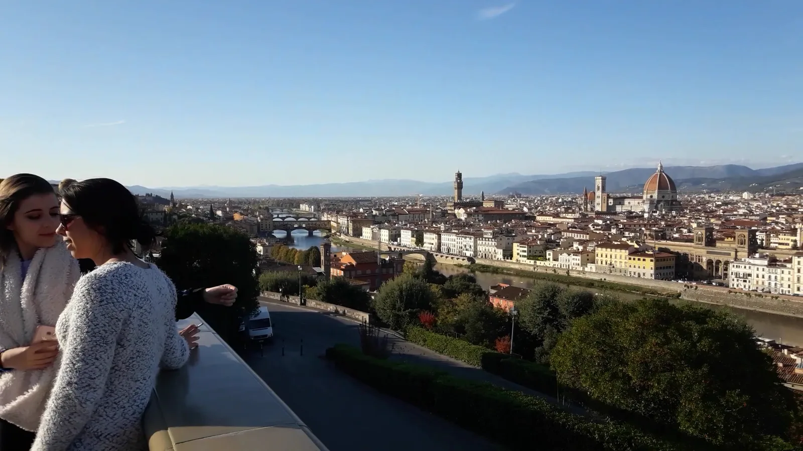 Details at Piazzale Michelangelo Florence — travel photo