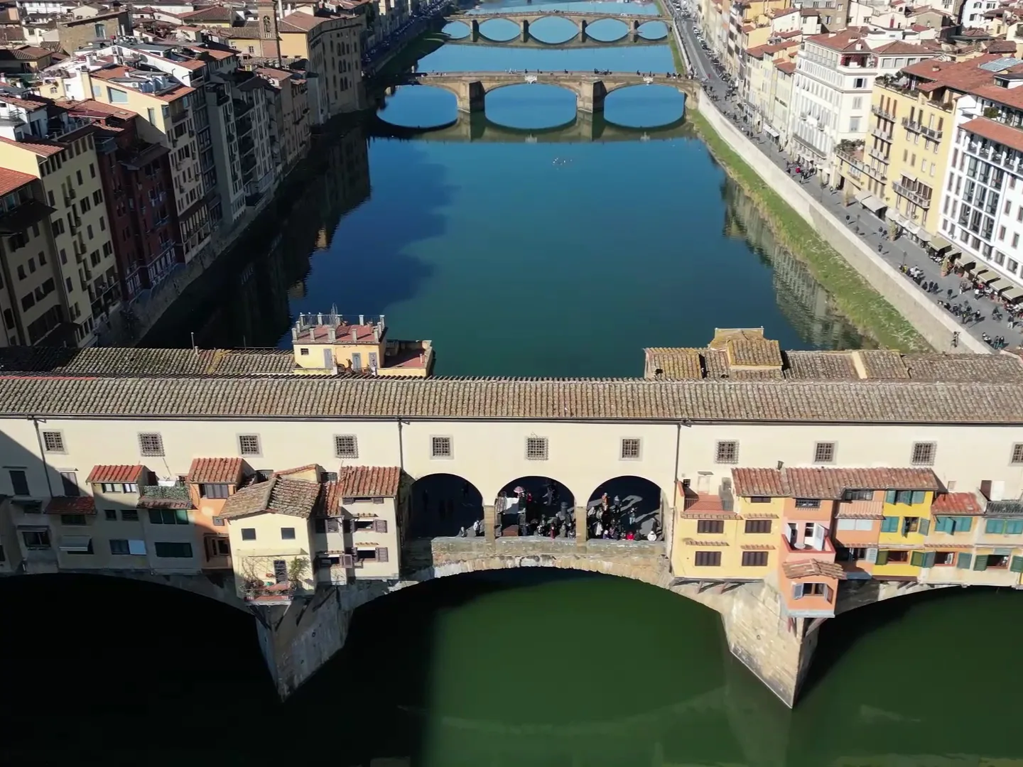 Main view at Ponte Vecchio Florence — travel photo