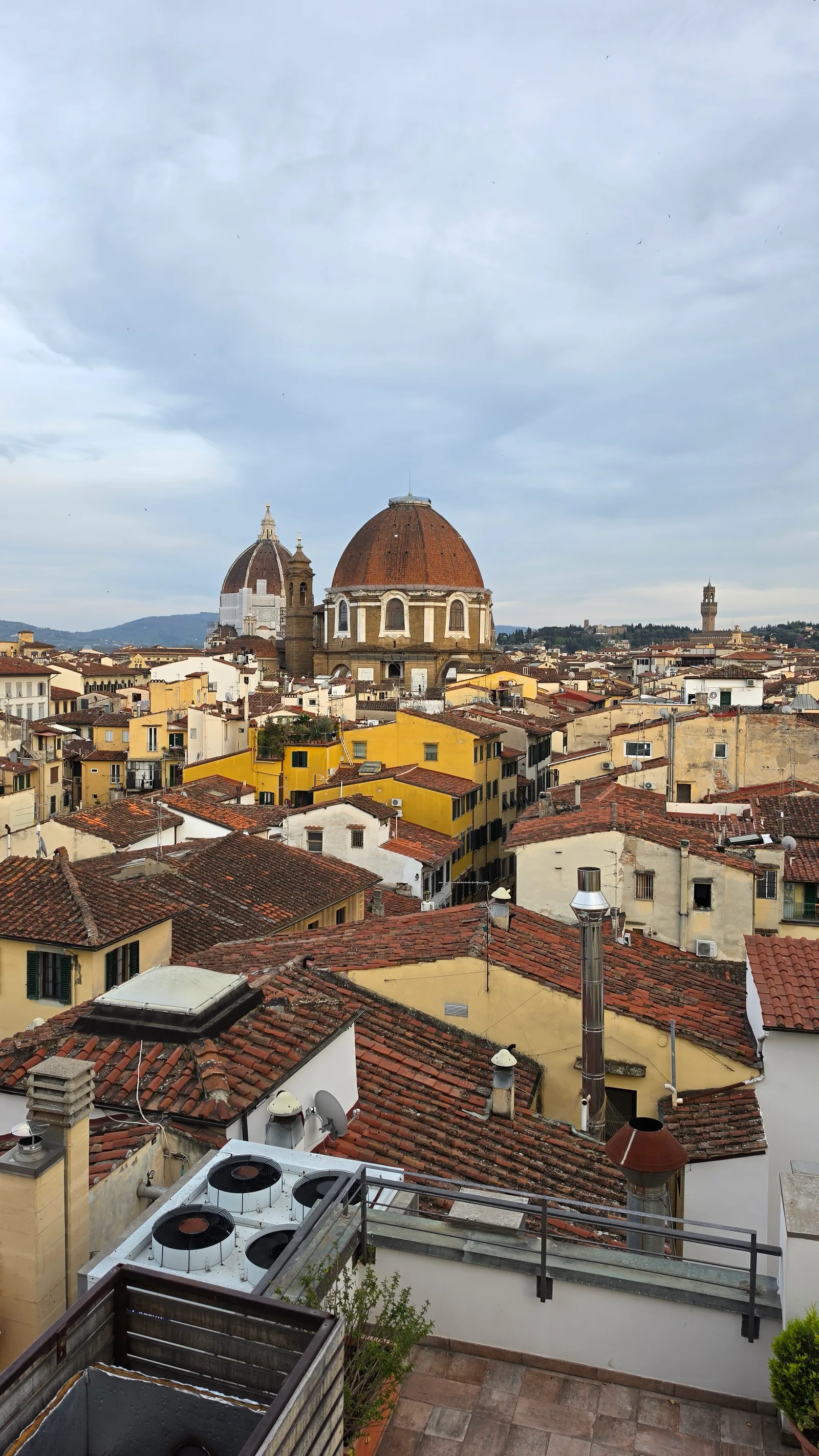 Atmosphere at Roof Machiavelli Palace Florence — travel photo