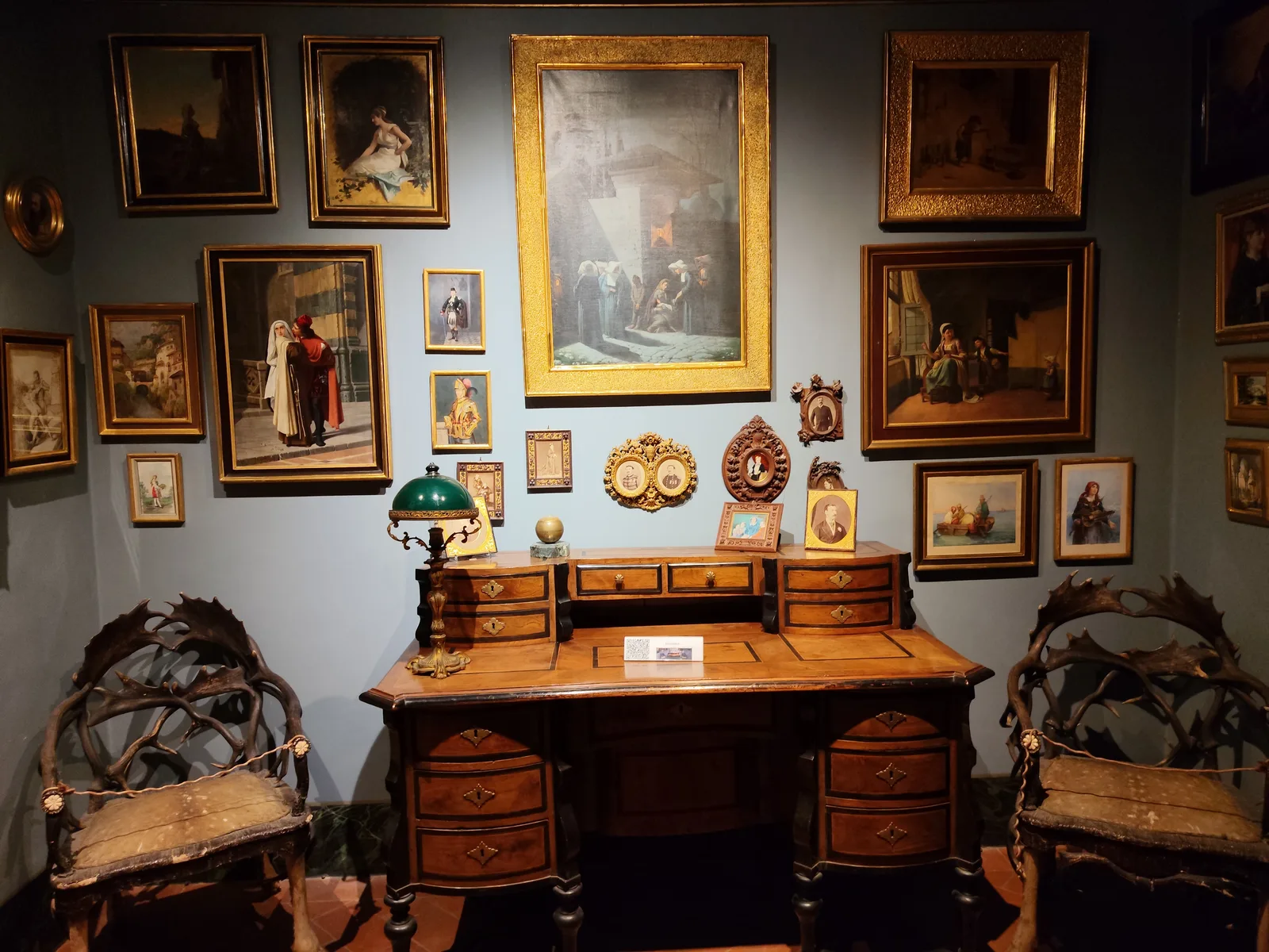 Interior at Stibbert Museum Florence — travel photo