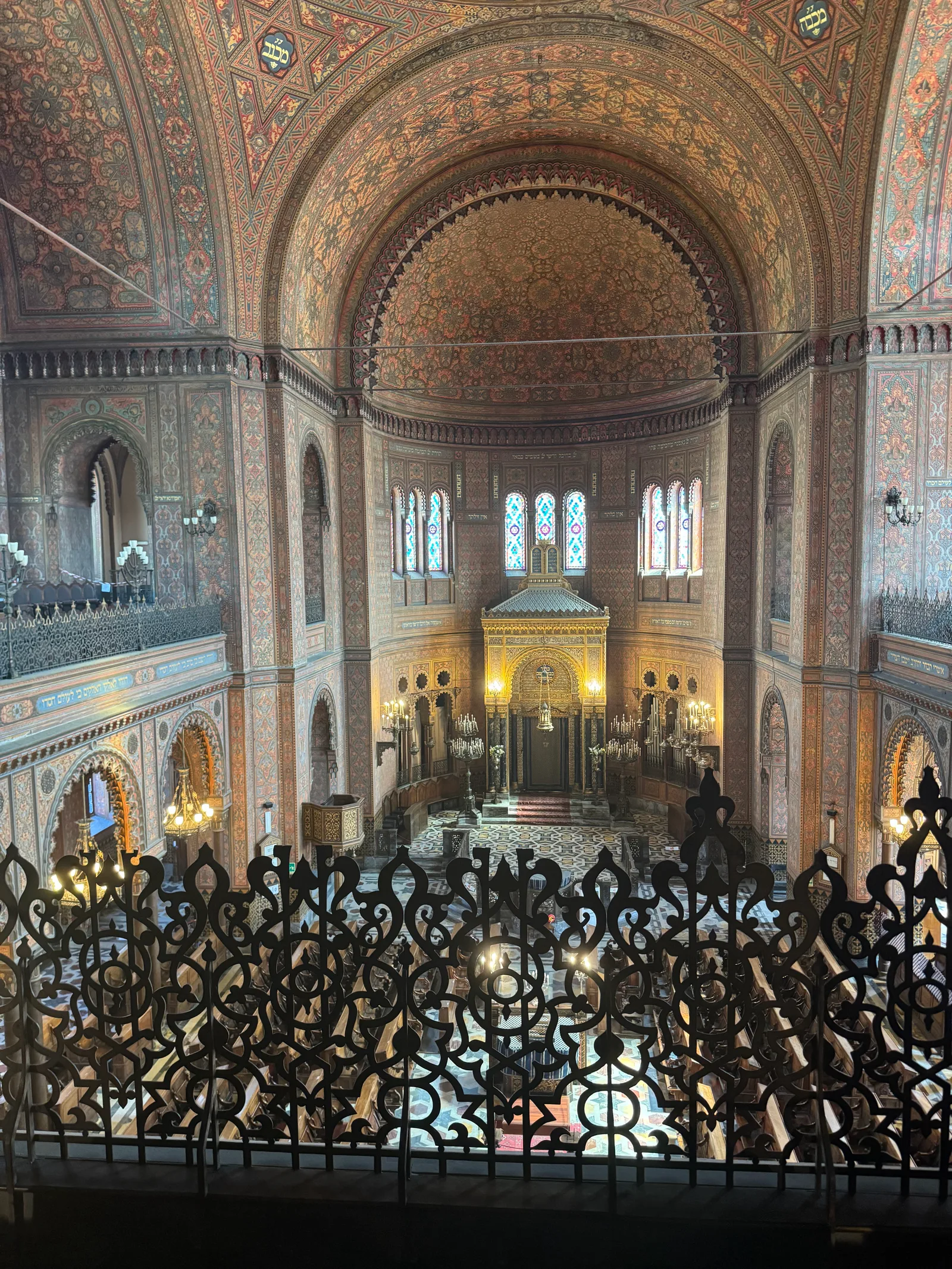 Main view at Synagogue and Jewish Museum of Florence Florence — travel photo