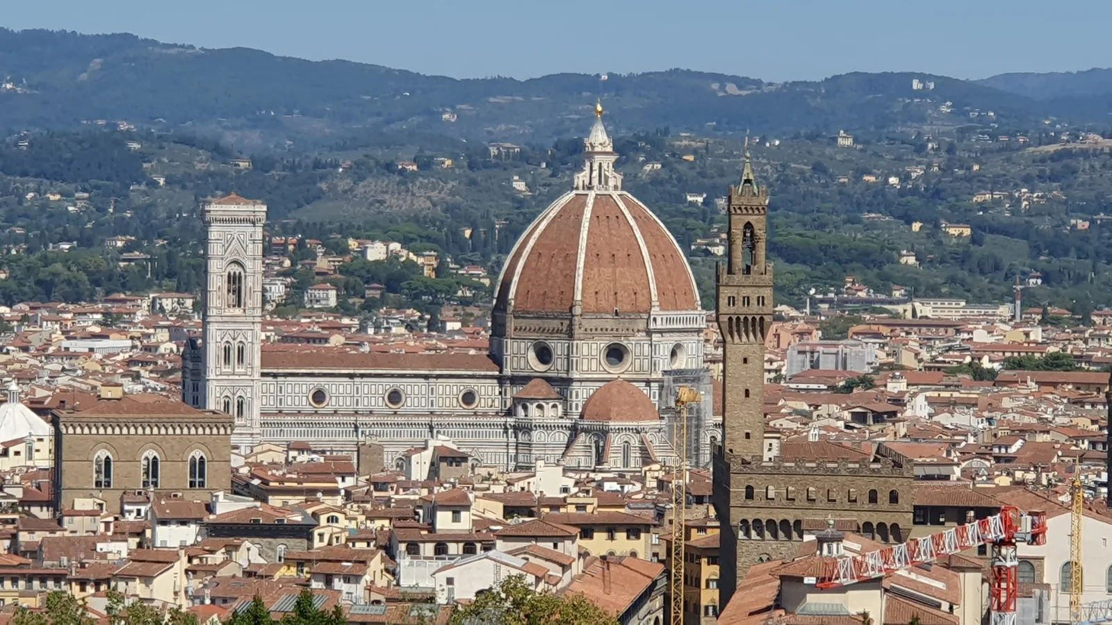 Interior at Torre del Belvedere Florence — travel photo