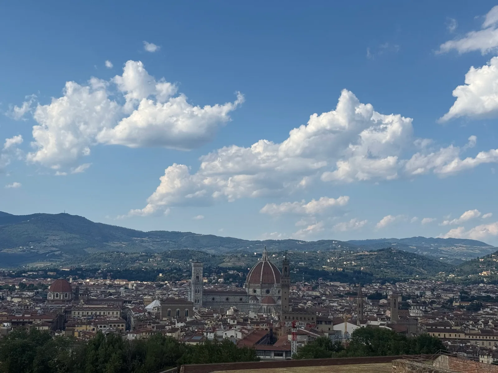 Details at Torre del Belvedere Florence — travel photo