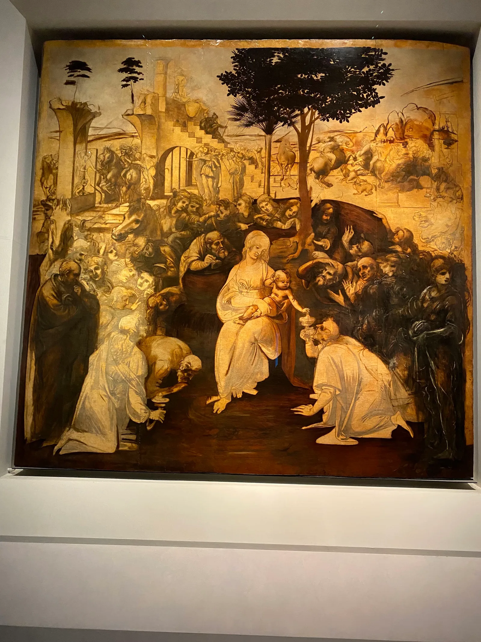 Details at Uffizi Galleries Florence — travel photo