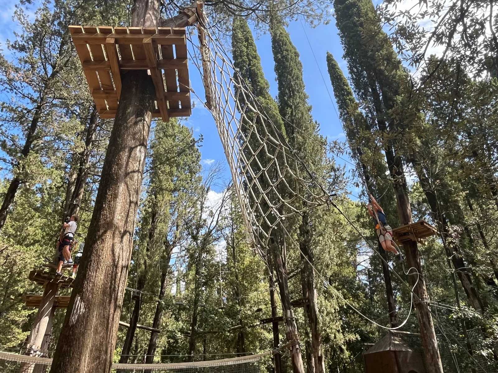 Interior at Vincigliata Adventure Park Florence — travel photo