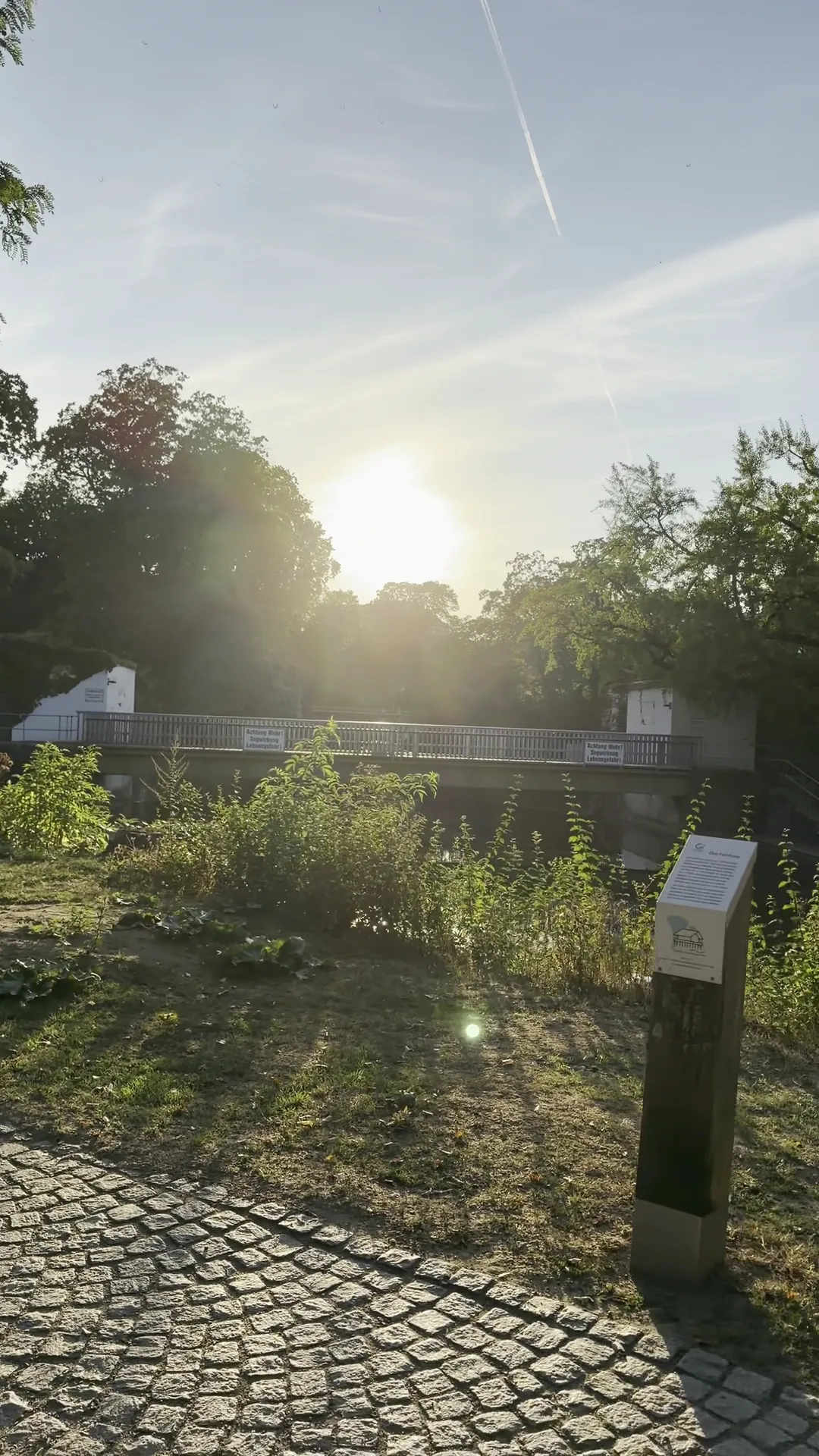 Main view at Brentanopark Frankfurt — travel photo