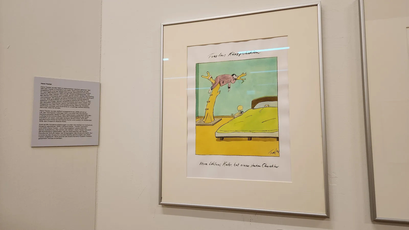 Interior at Caricatura - Museum for Comic Art Frankfurt — travel photo