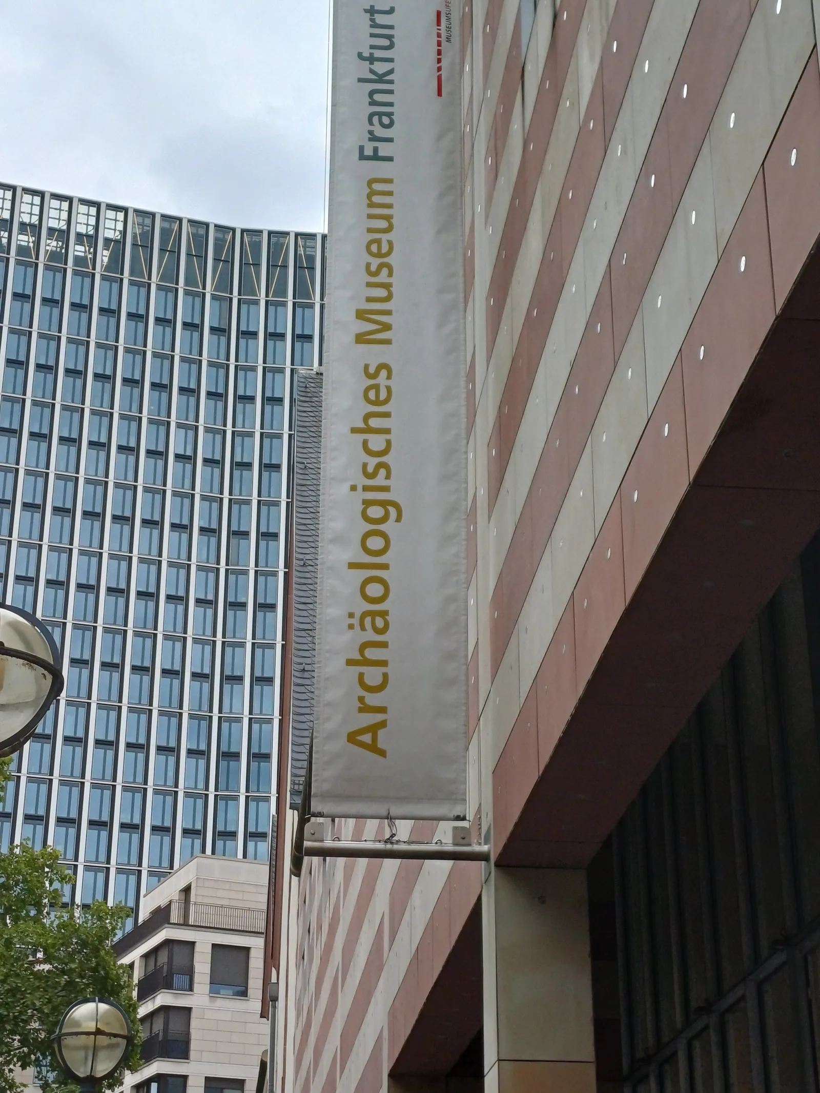 Main view at Frankfurt Archaeological Museum Frankfurt — travel photo