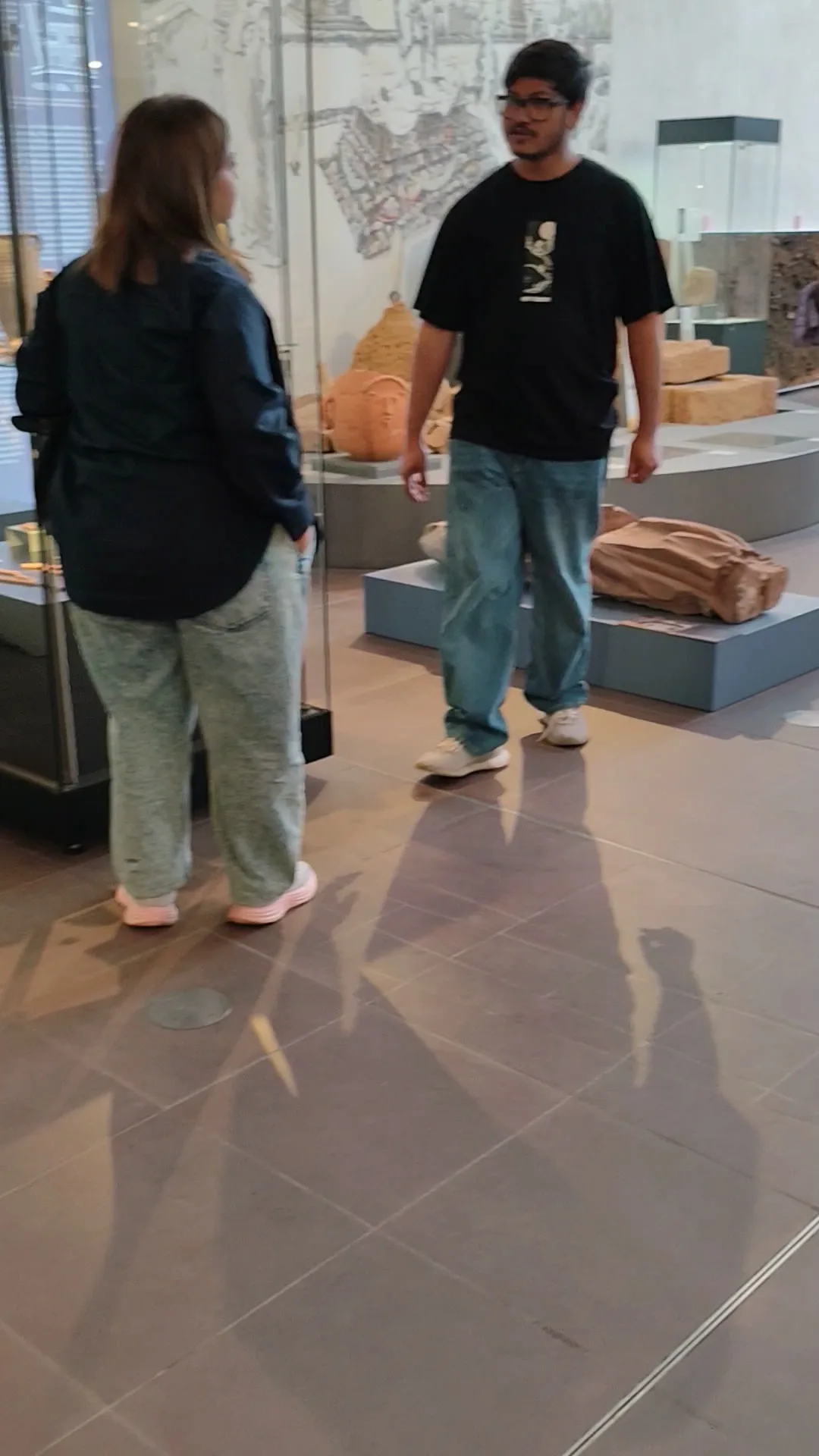 Interior at Frankfurt Archaeological Museum Frankfurt — travel photo
