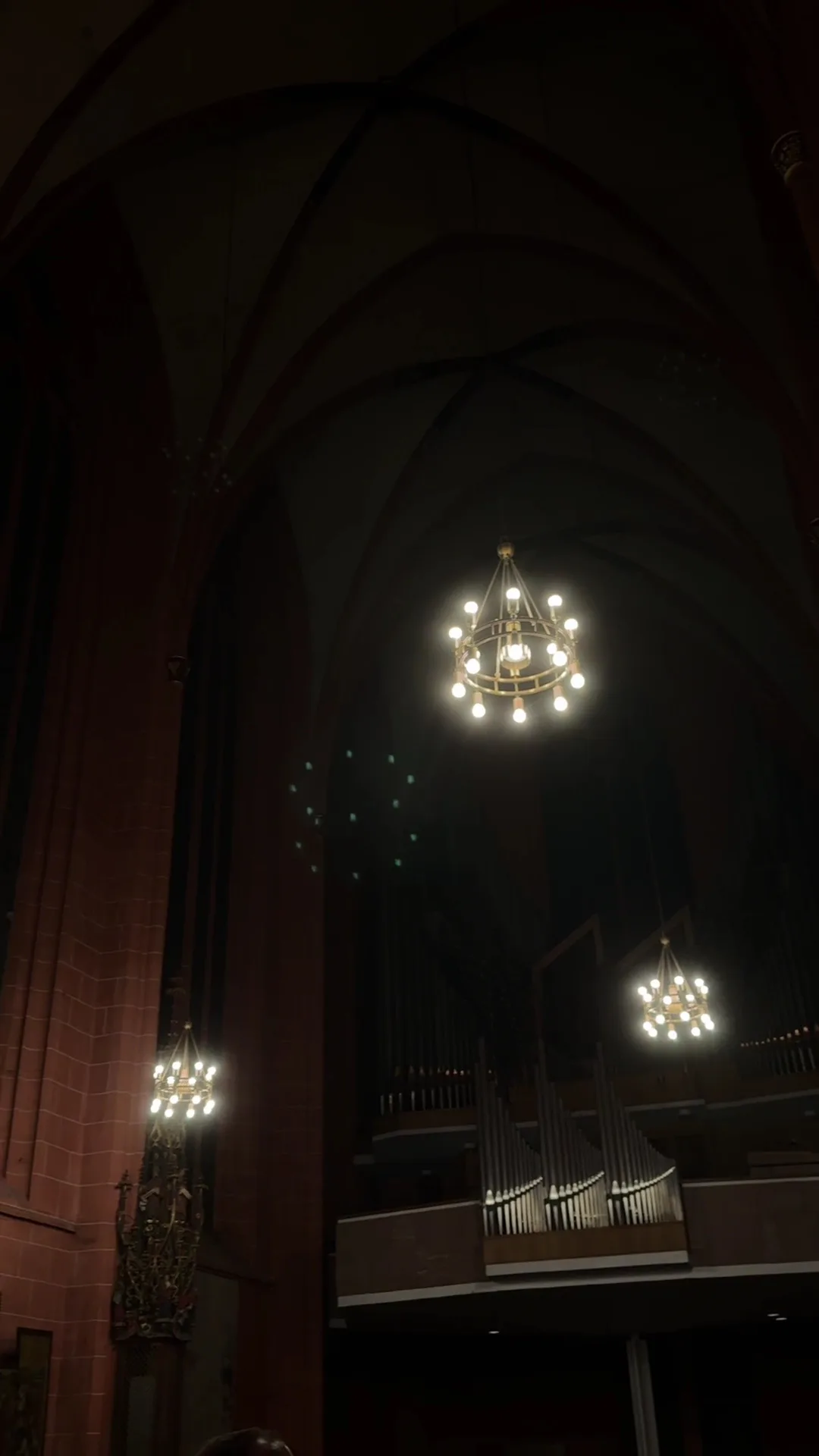 Main view at Frankfurt Cathedral Frankfurt — travel photo