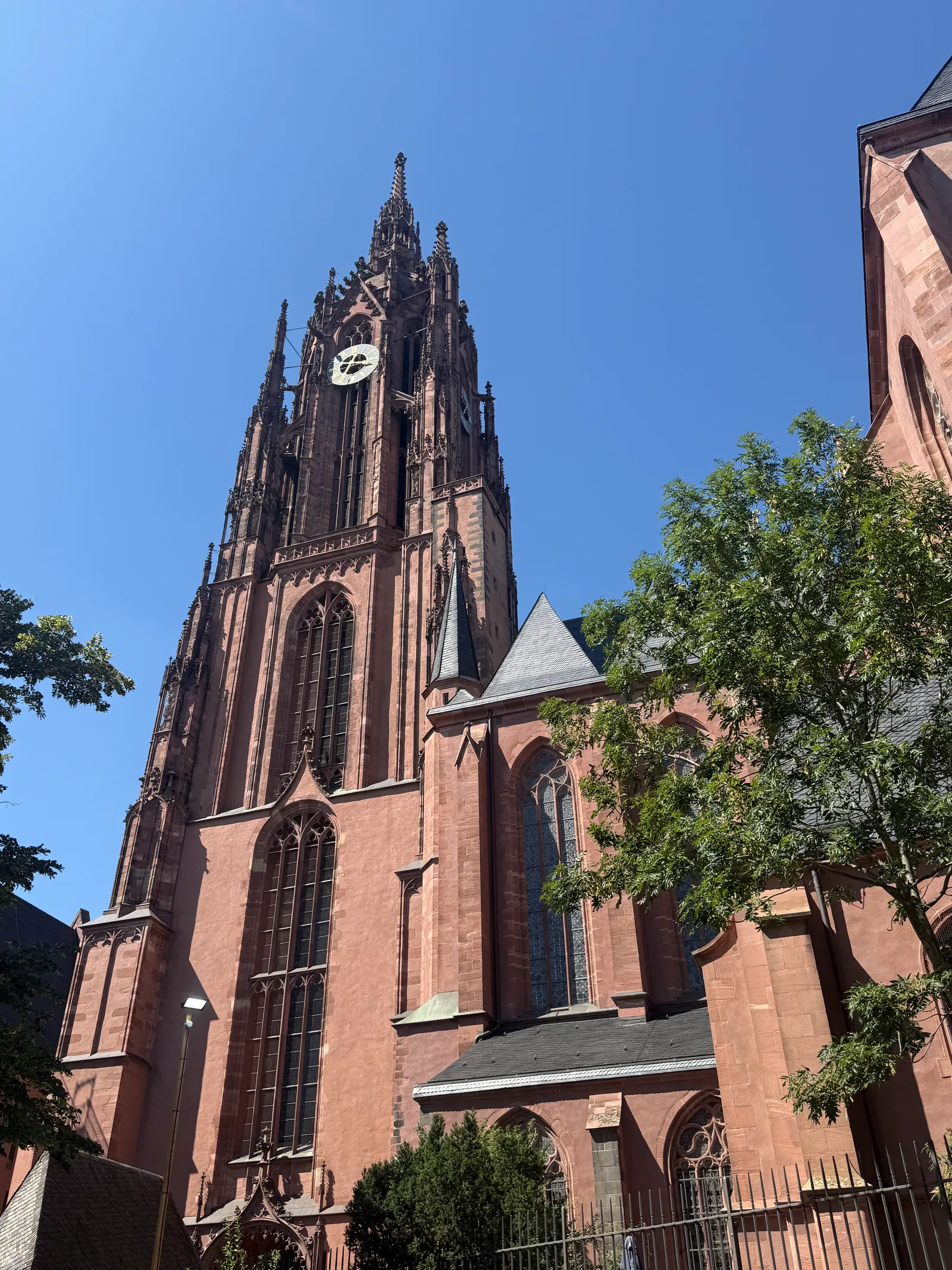 Details at Frankfurt Cathedral Frankfurt — travel photo