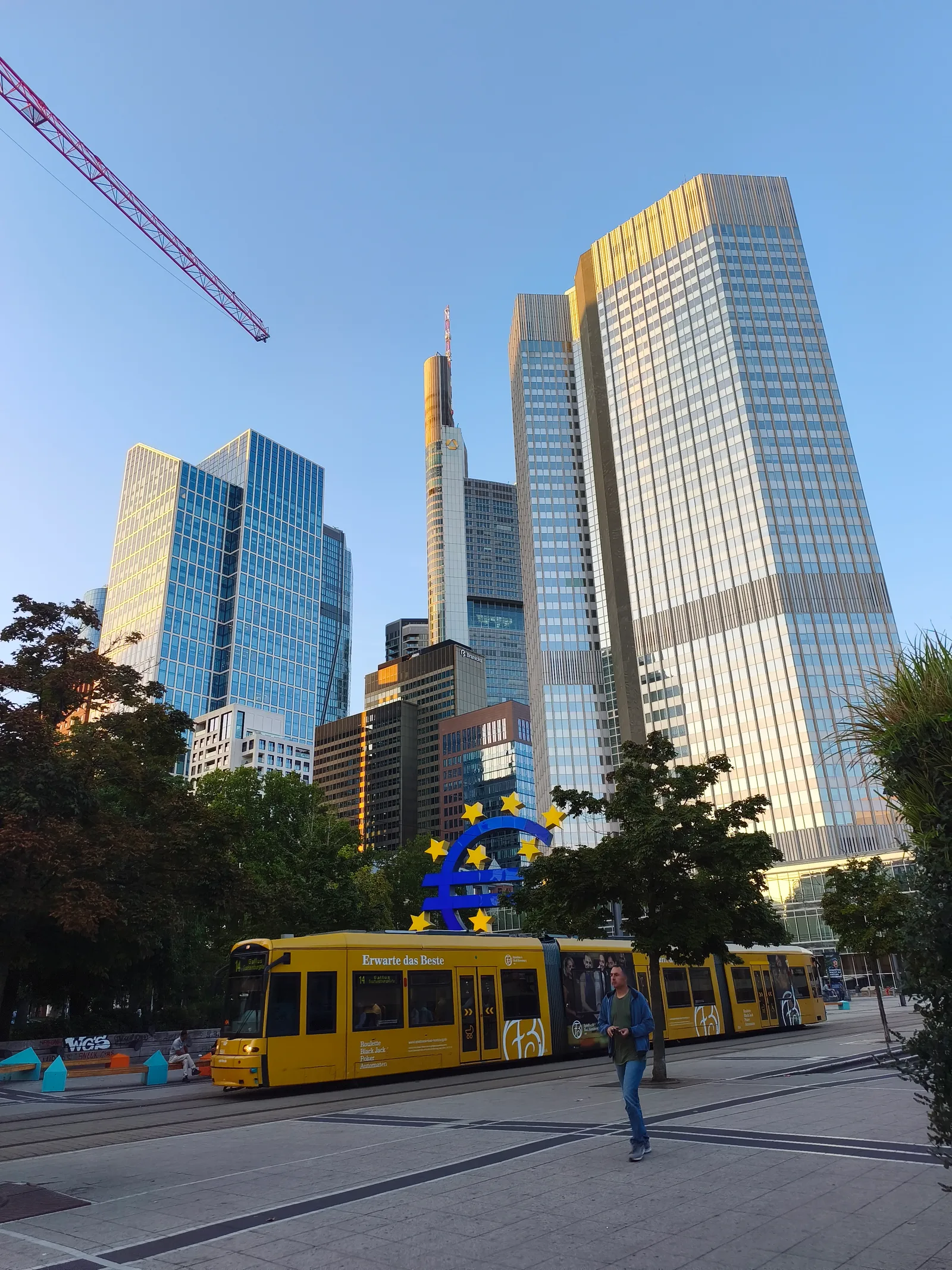 Main view at Gallusanlage Frankfurt — travel photo