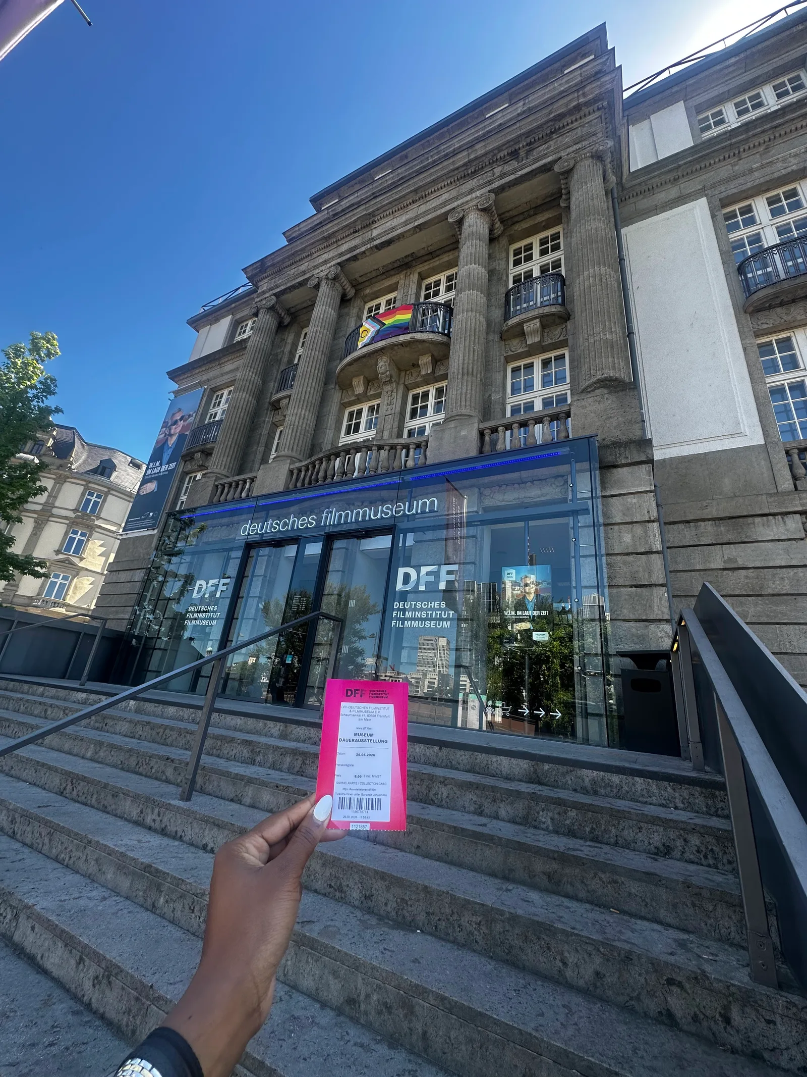 Details at German Film Museum Frankfurt — travel photo