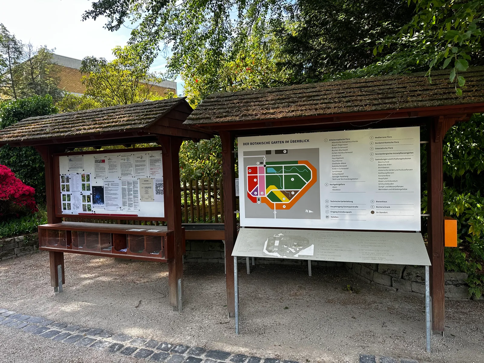 Interior at Grüneburg park Frankfurt — travel photo