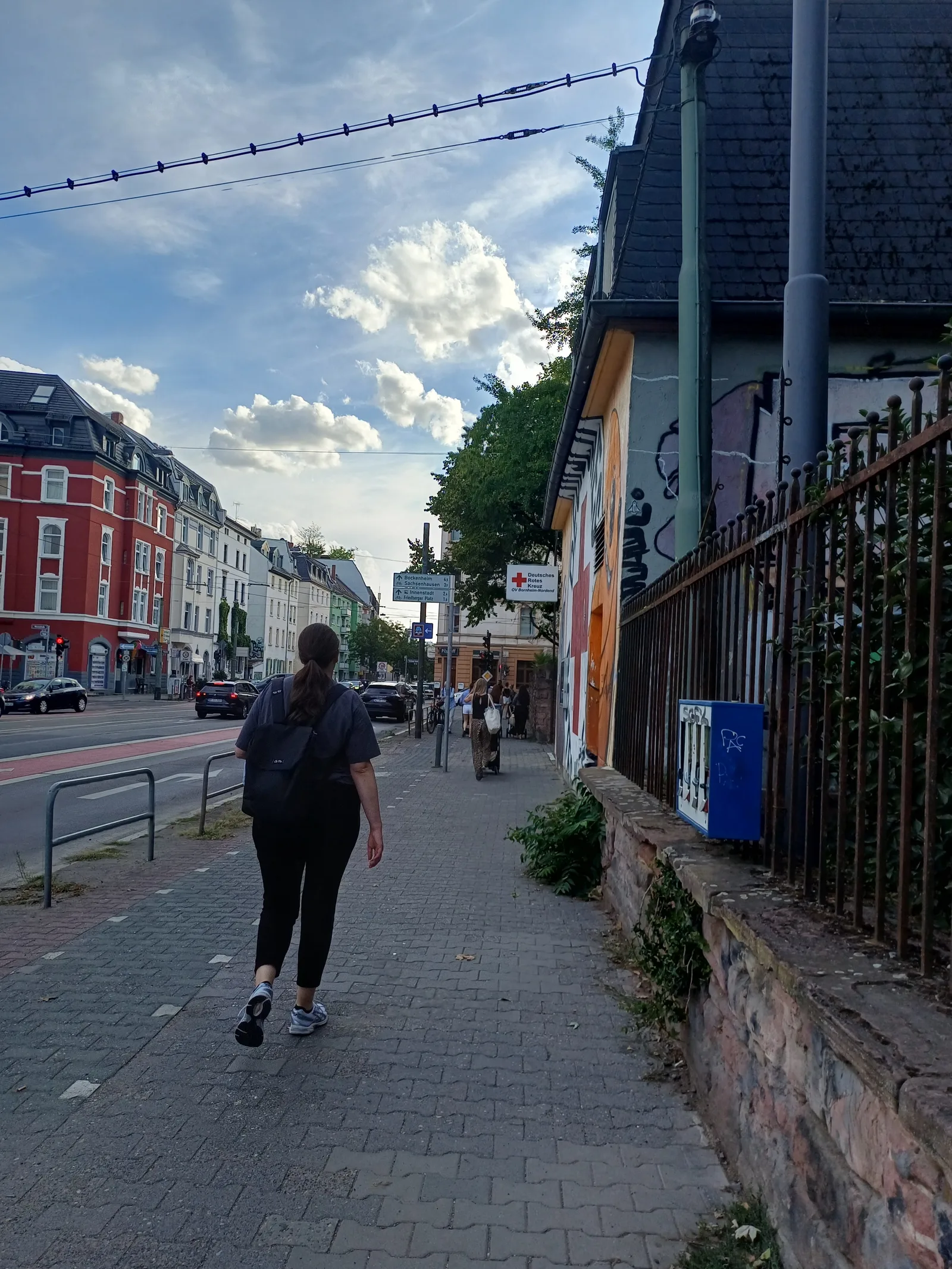 Main view at Günthersburgpark Frankfurt — travel photo