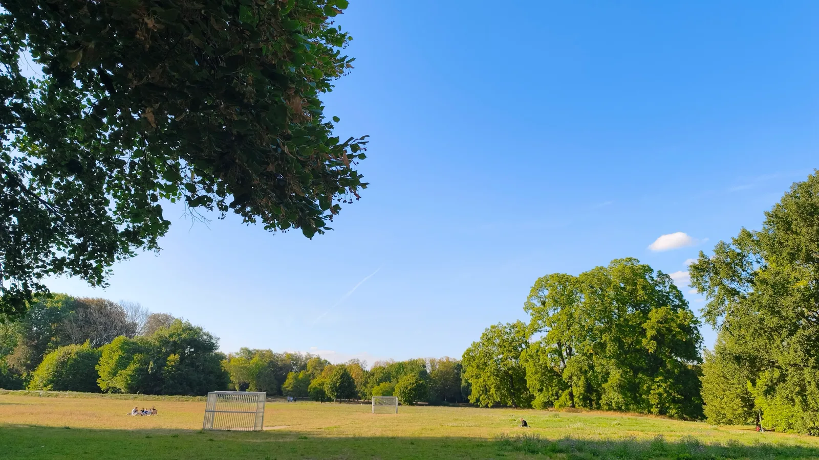 Main view at Huthpark Frankfurt — travel photo