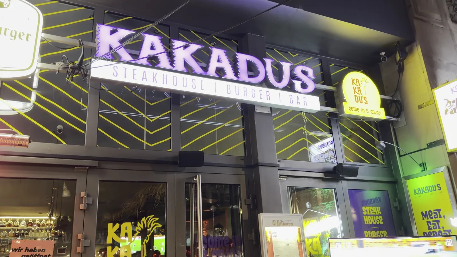 Main view at KAKADU'S Steakhouse & Burger & Bar Frankfurt — travel photo