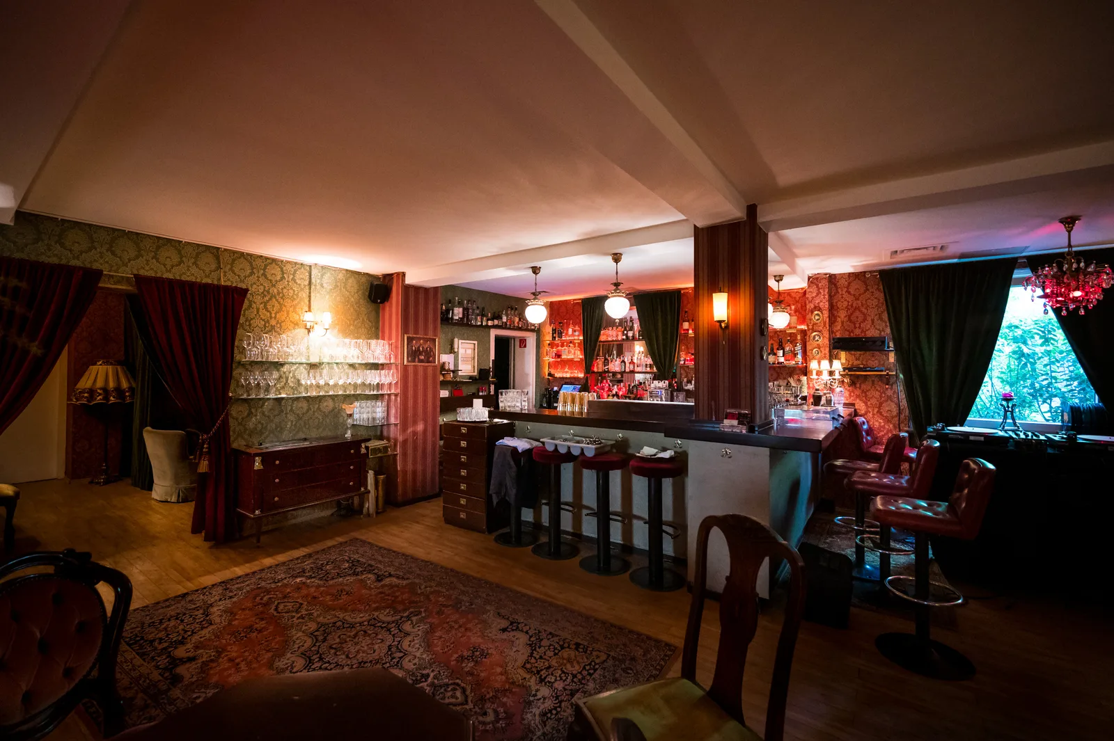 Main view at Logenhaus Nacht- und Gartensalon Bar & Eventlocation Frankfurt — travel photo