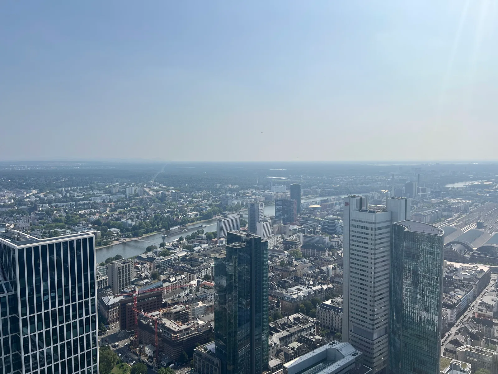 Details at MAIN TOWER Frankfurt — travel photo