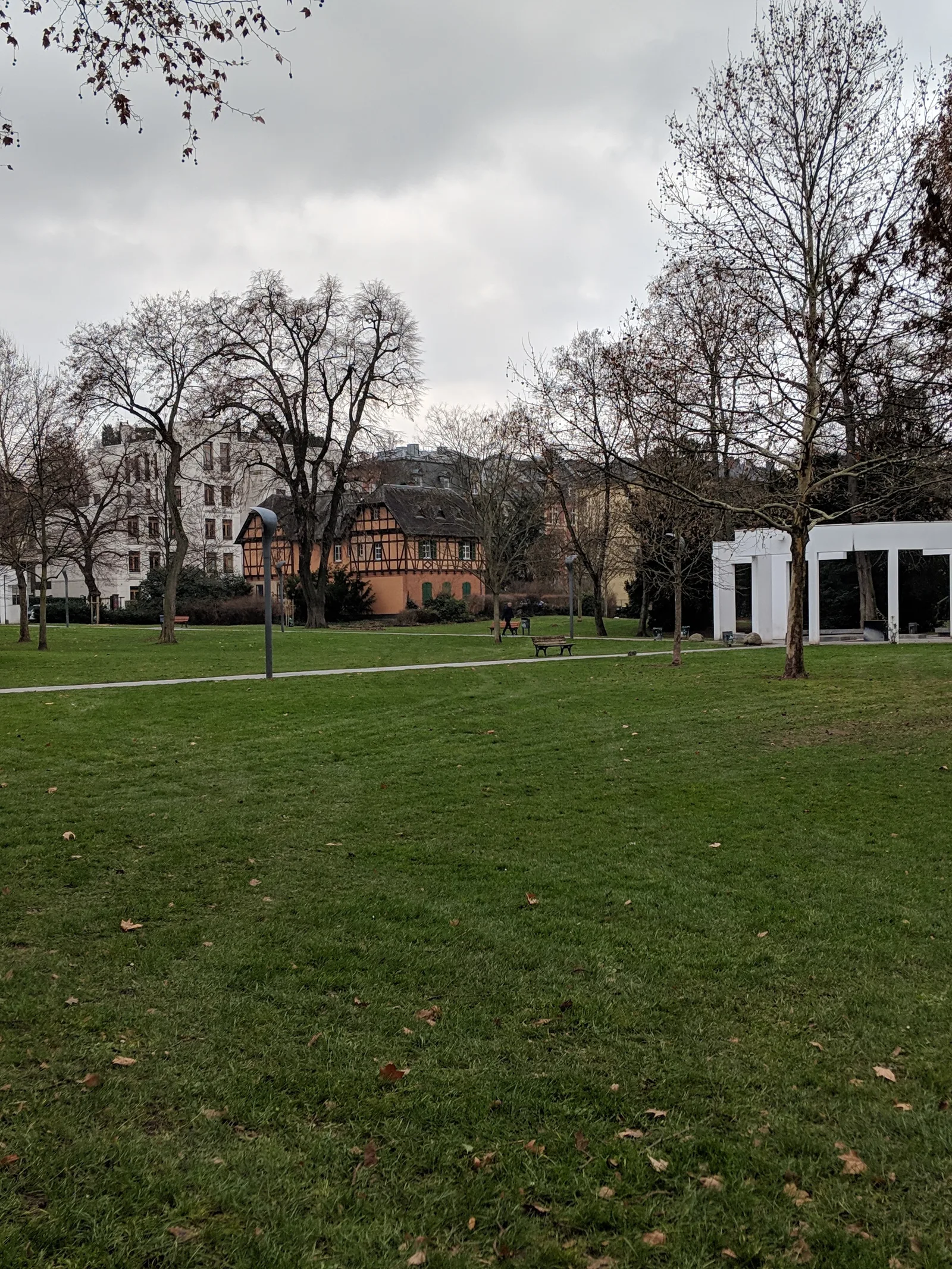 Atmosphere at Metzler Park Frankfurt — travel photo
